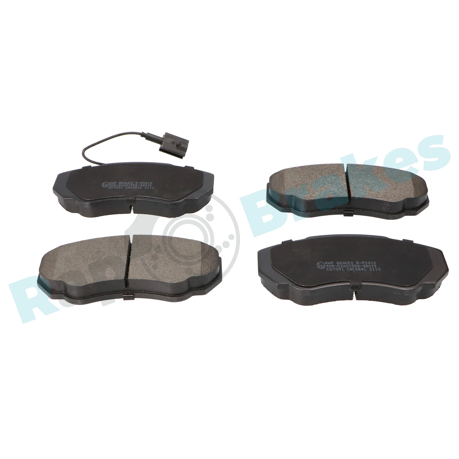 Brake Pad Set, disc brake R-P0413