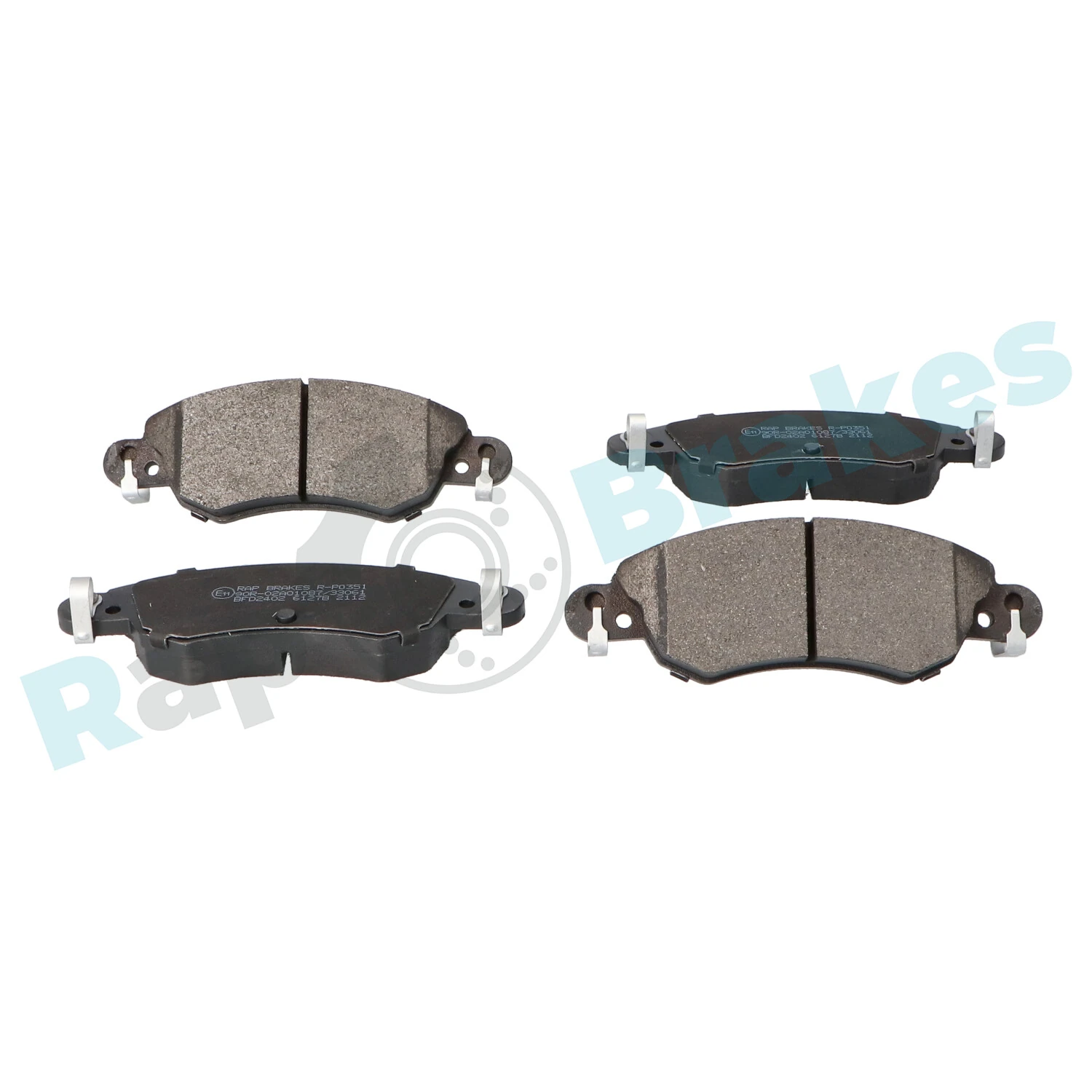 Brake Pad Set, disc brake R-P0351