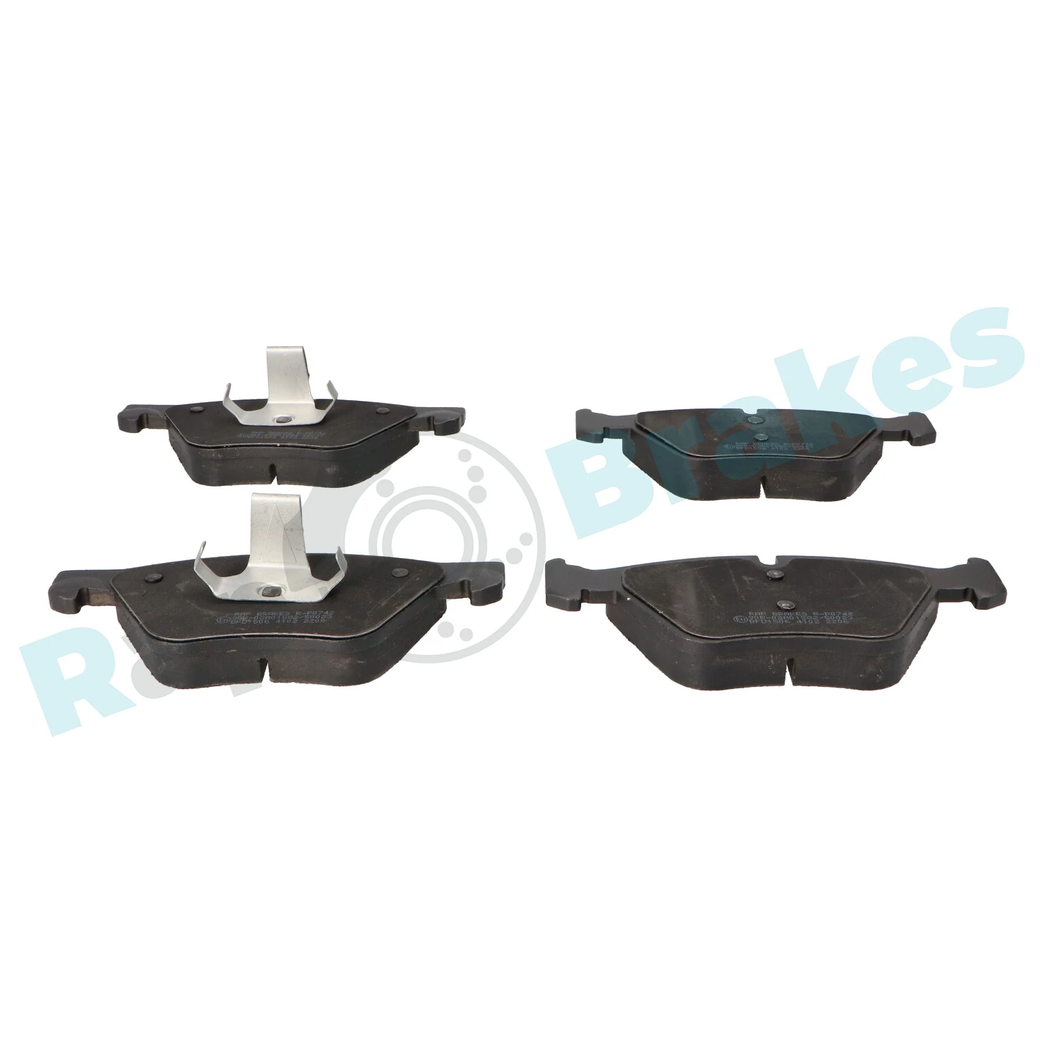 Brake Pad Set, disc brake R-P0742