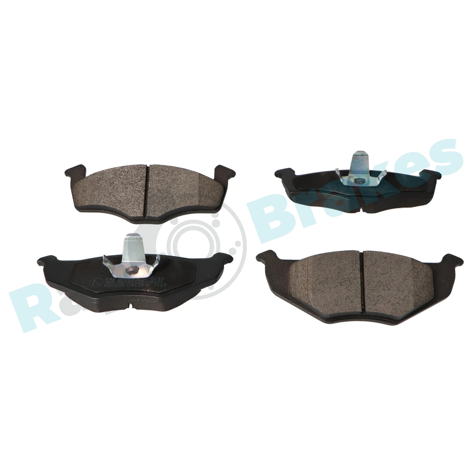 Brake Pad Set, disc brake R-P0233