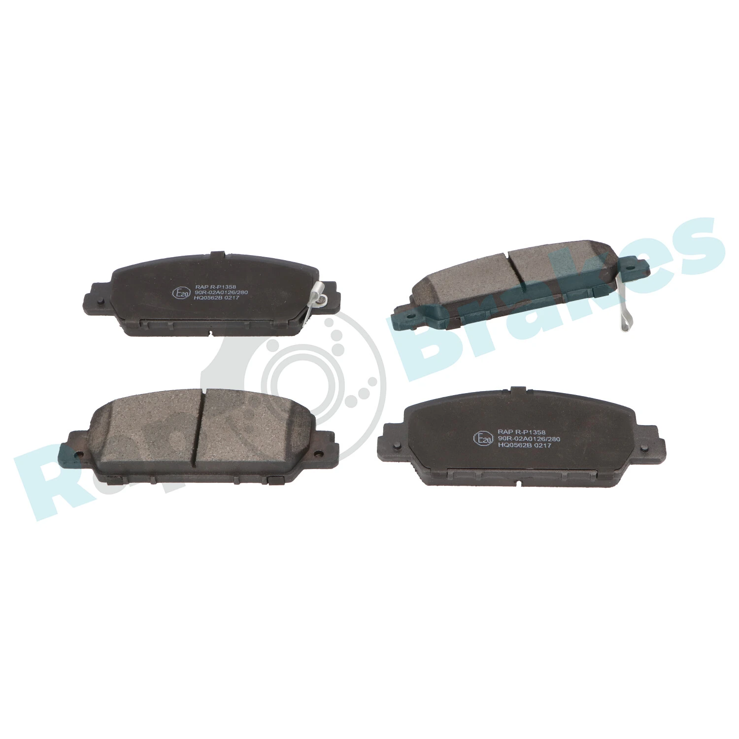 Brake Pad Set, disc brake R-P1358