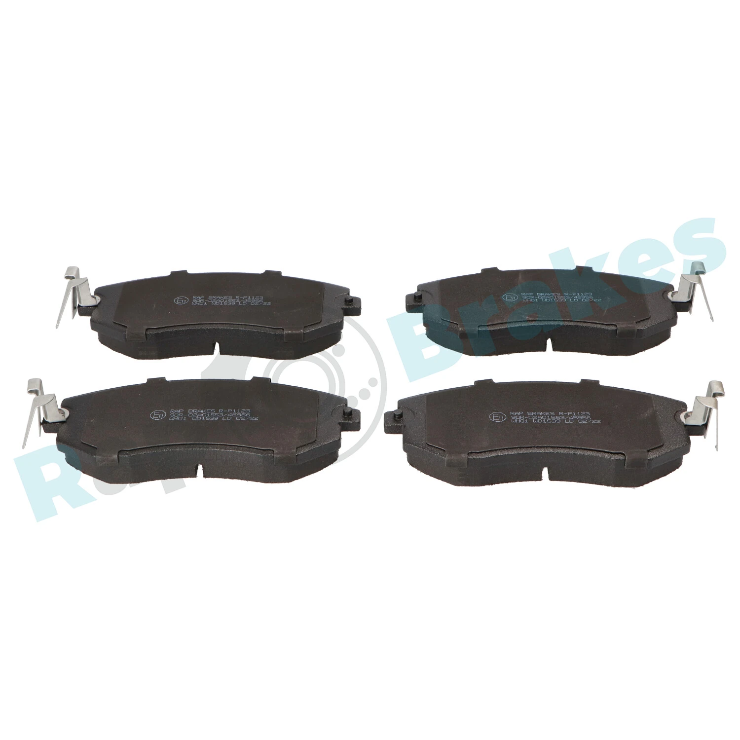 Brake Pad Set, disc brake R-P1123