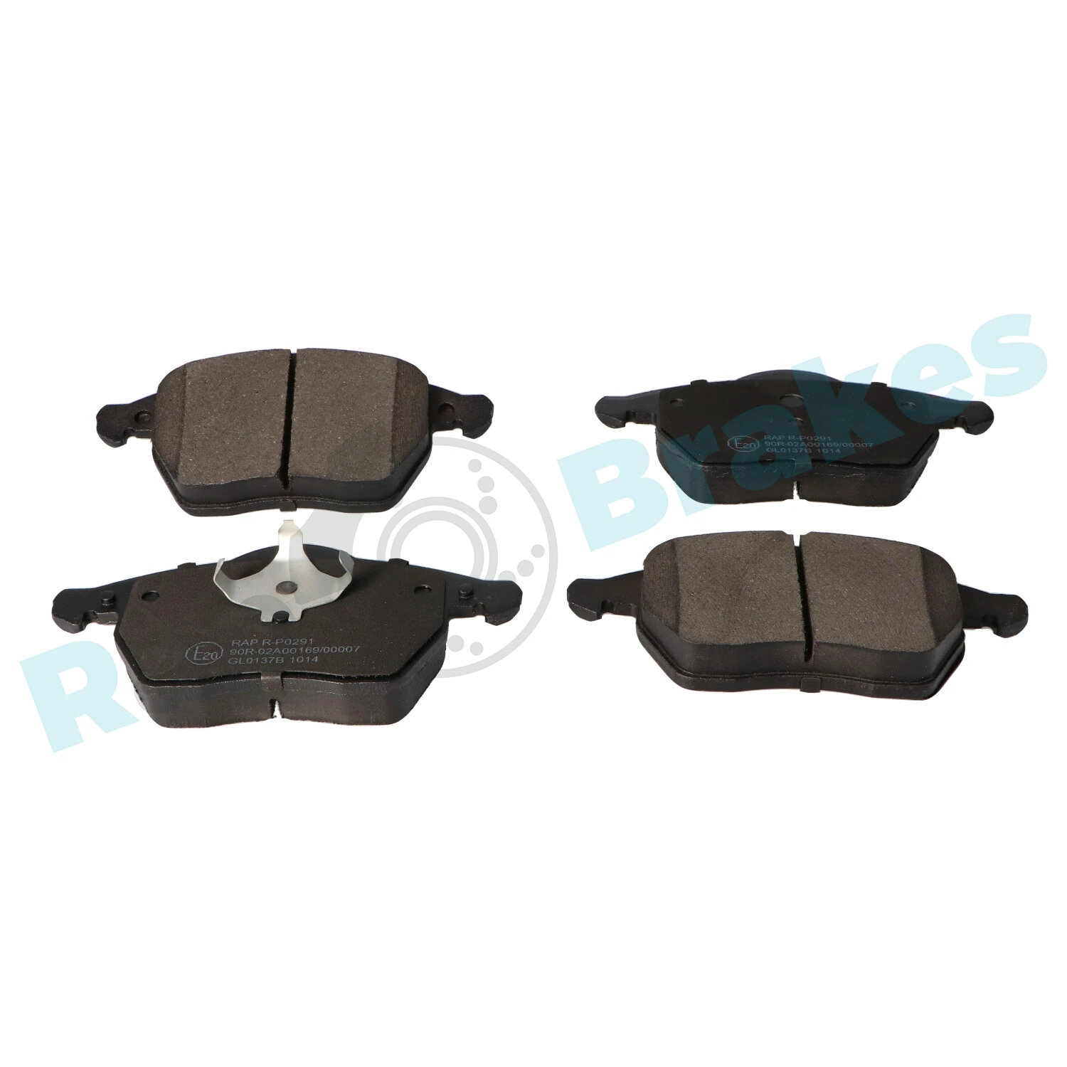 Brake Pad Set, disc brake R-P0291