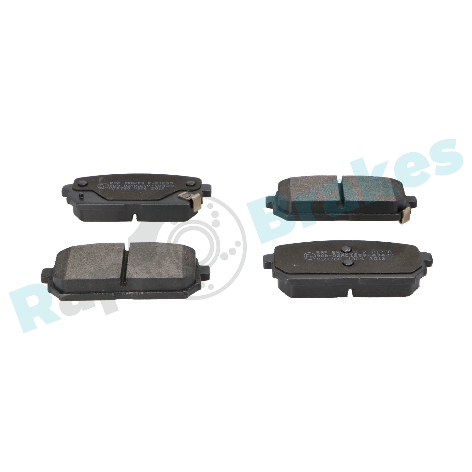 Brake Pad Set, disc brake R-P1250