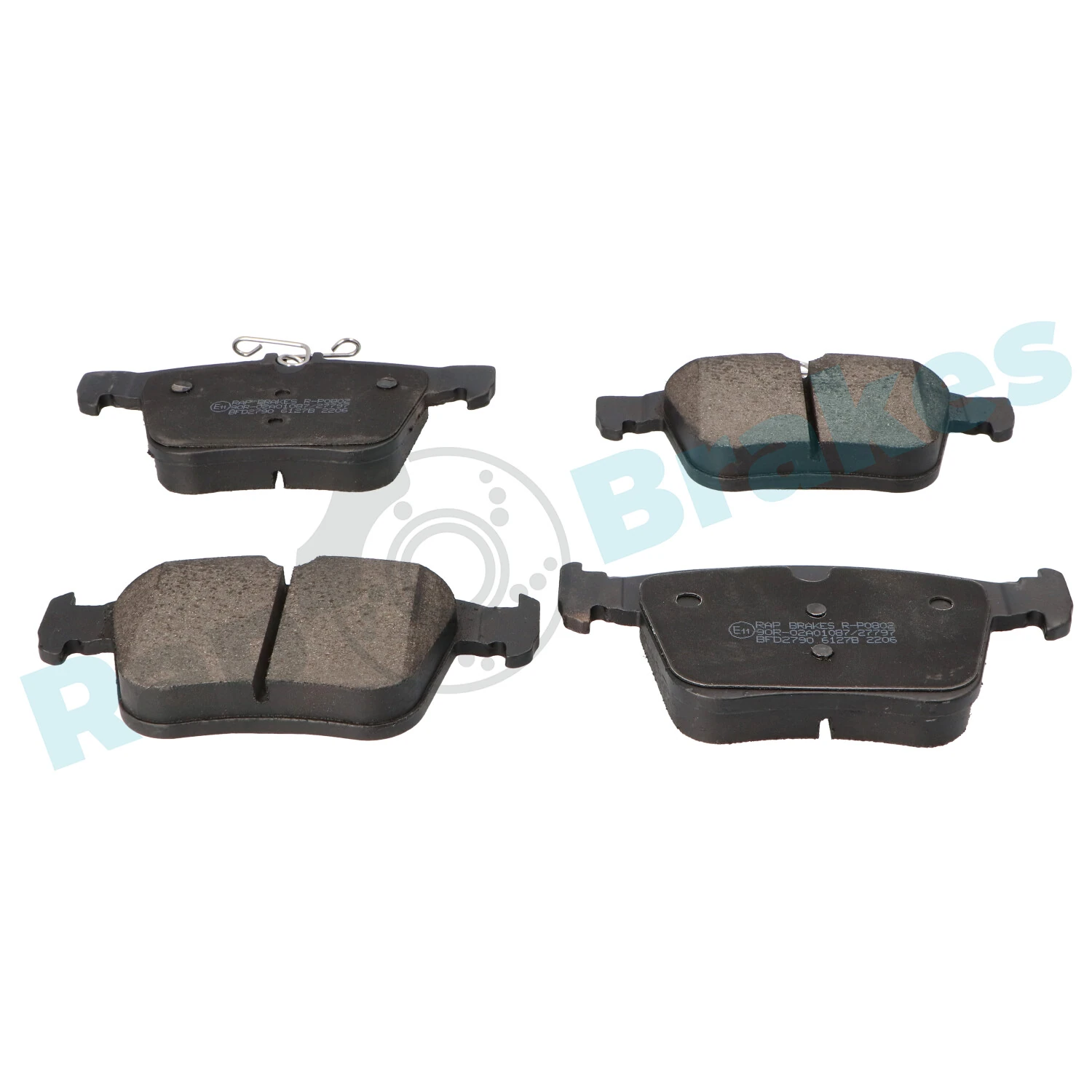 Brake Pad Set, disc brake R-P0802