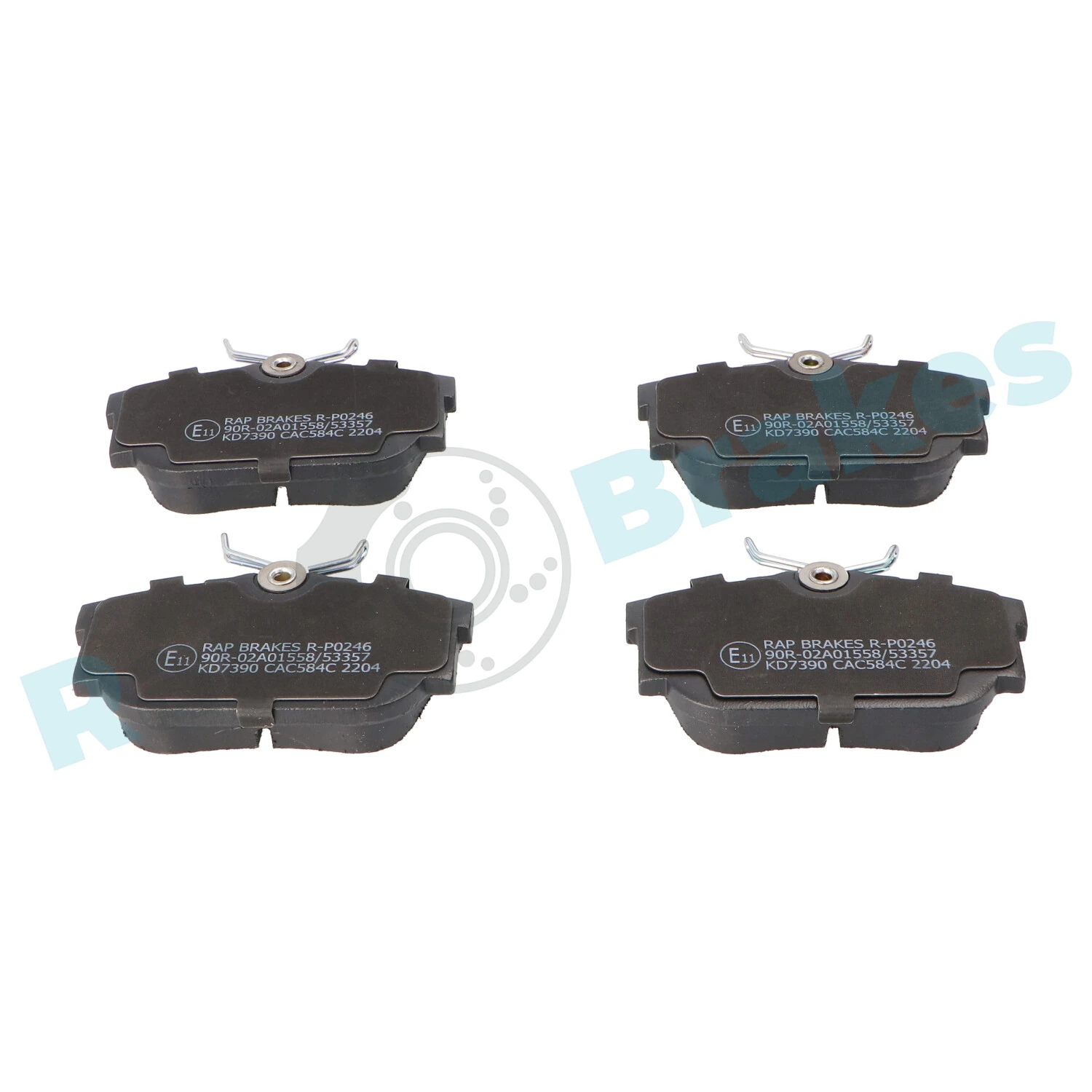Brake Pad Set, disc brake R-P0246