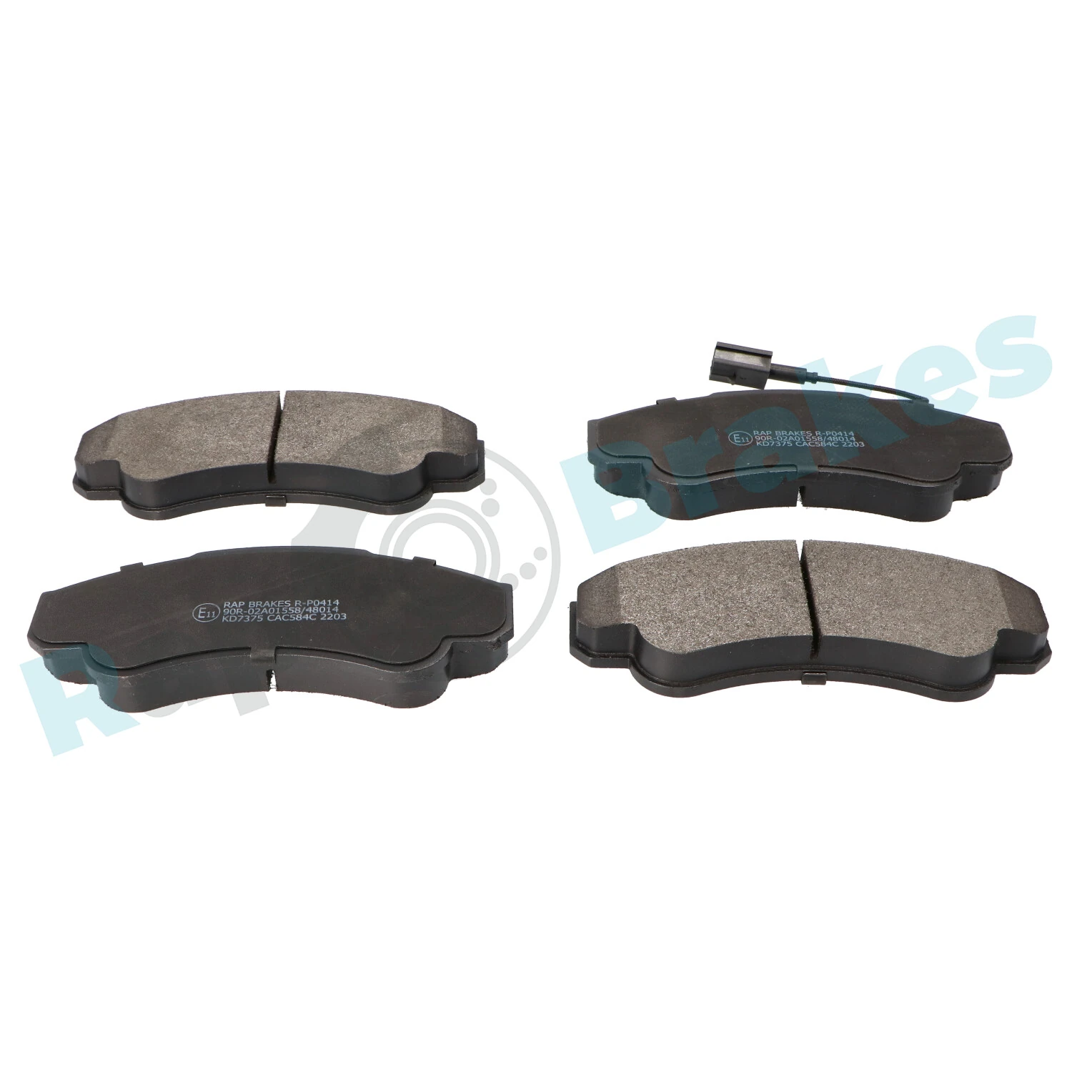 Brake Pad Set, disc brake R-P0414