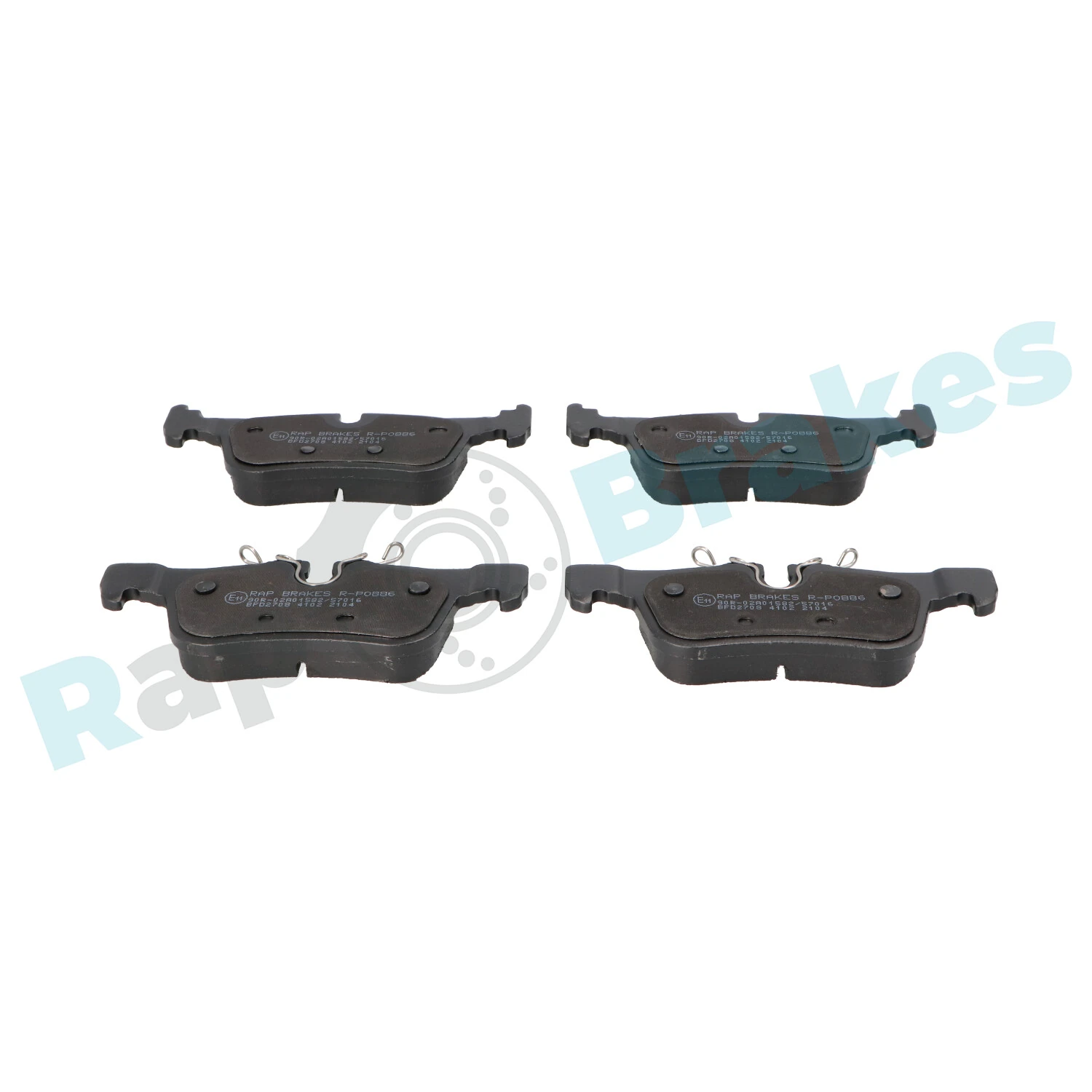 Brake Pad Set, disc brake R-P0886
