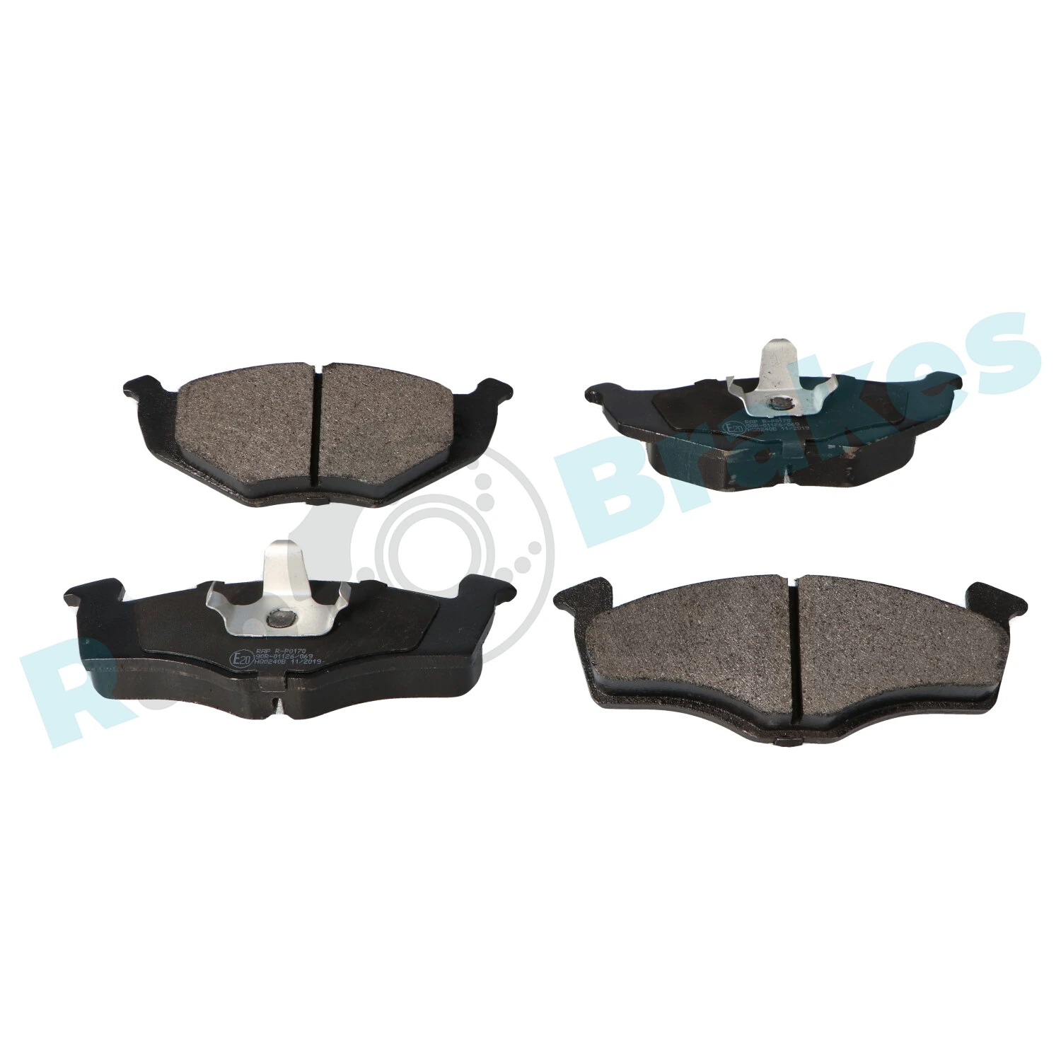 Brake Pad Set, disc brake R-P0170