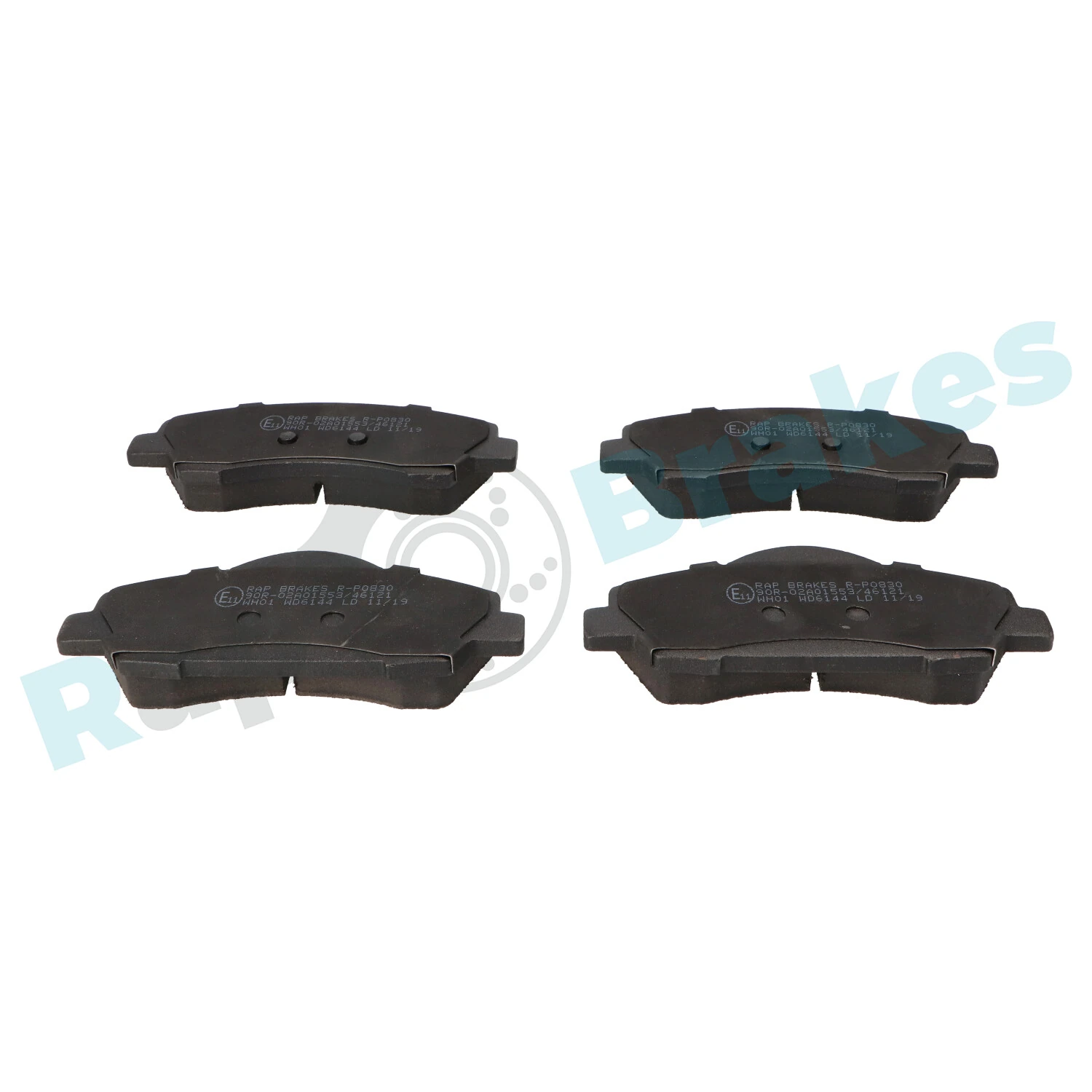 Brake Pad Set, disc brake R-P0830