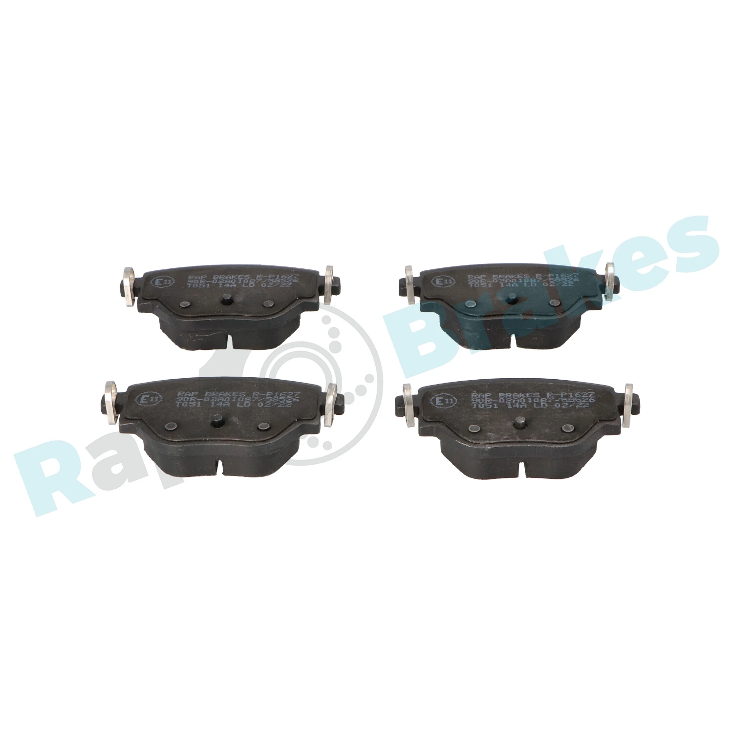 Brake Pad Set, disc brake R-P1627