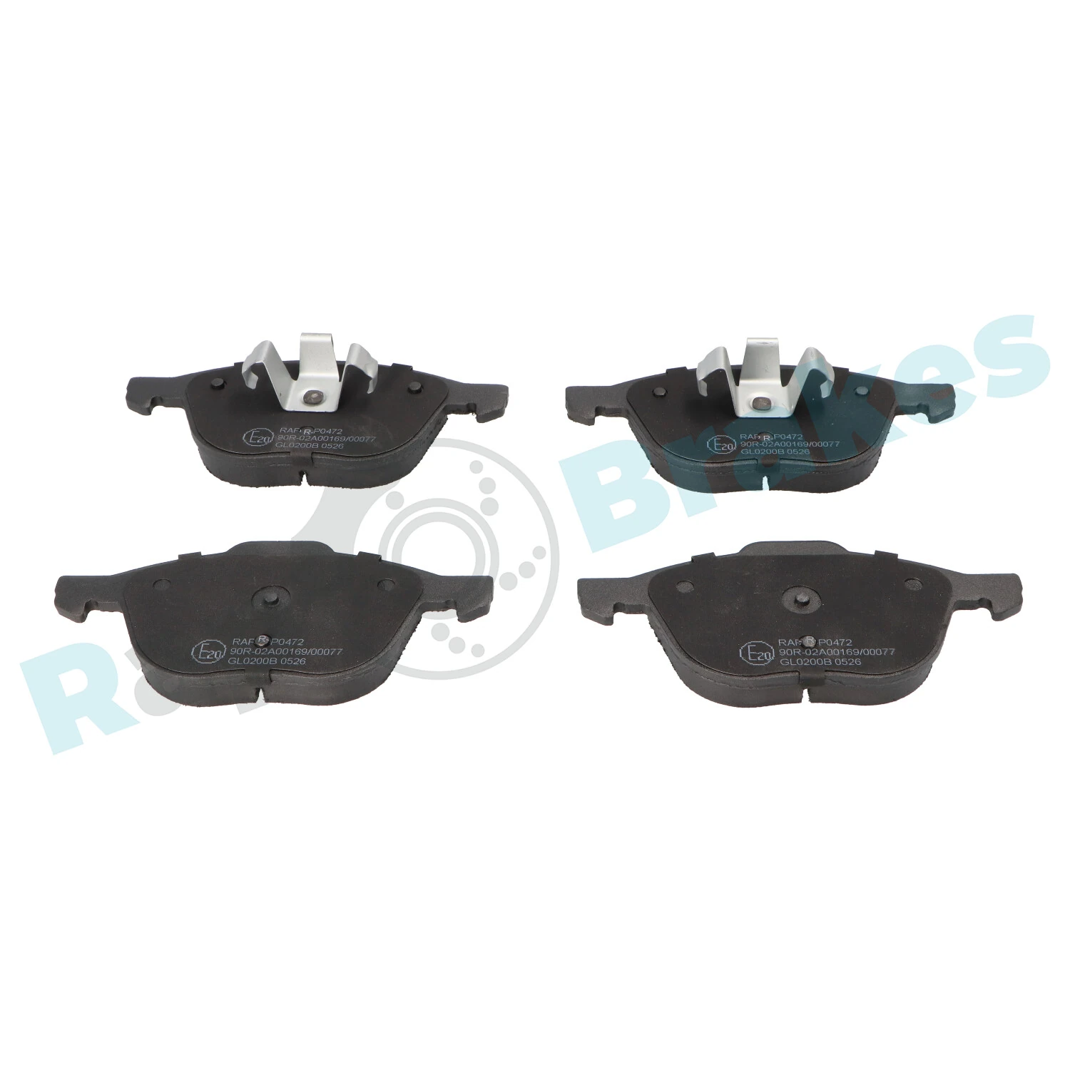 Brake Pad Set, disc brake R-P0472