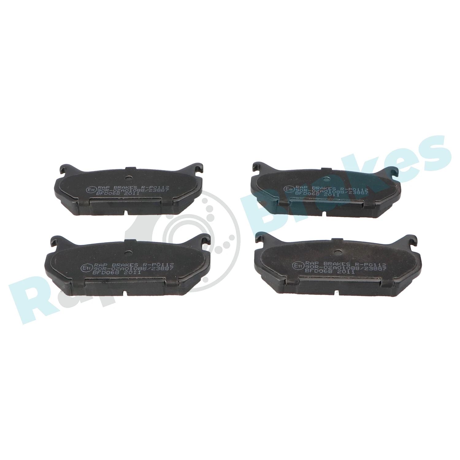 Brake Pad Set, disc brake R-P0112