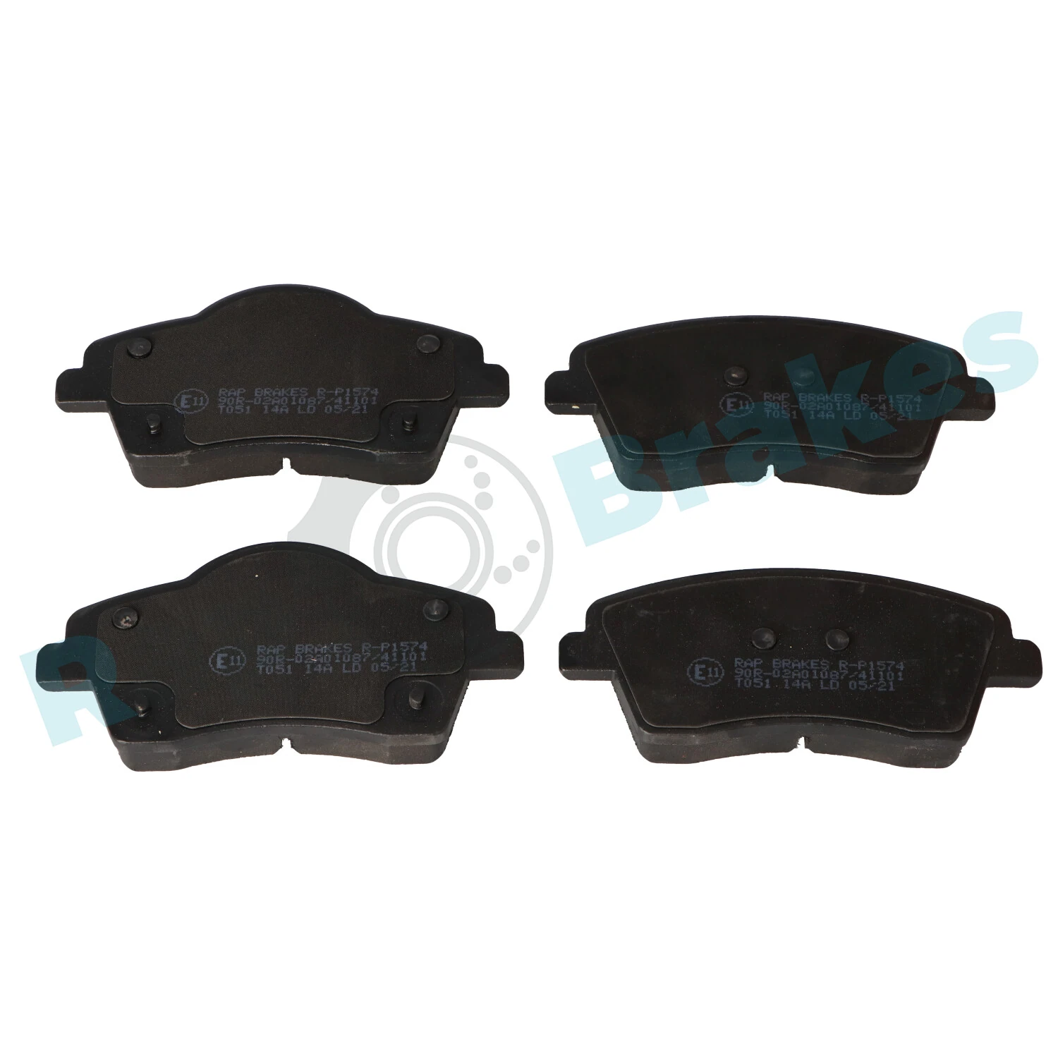 Brake Pad Set, disc brake R-P1574