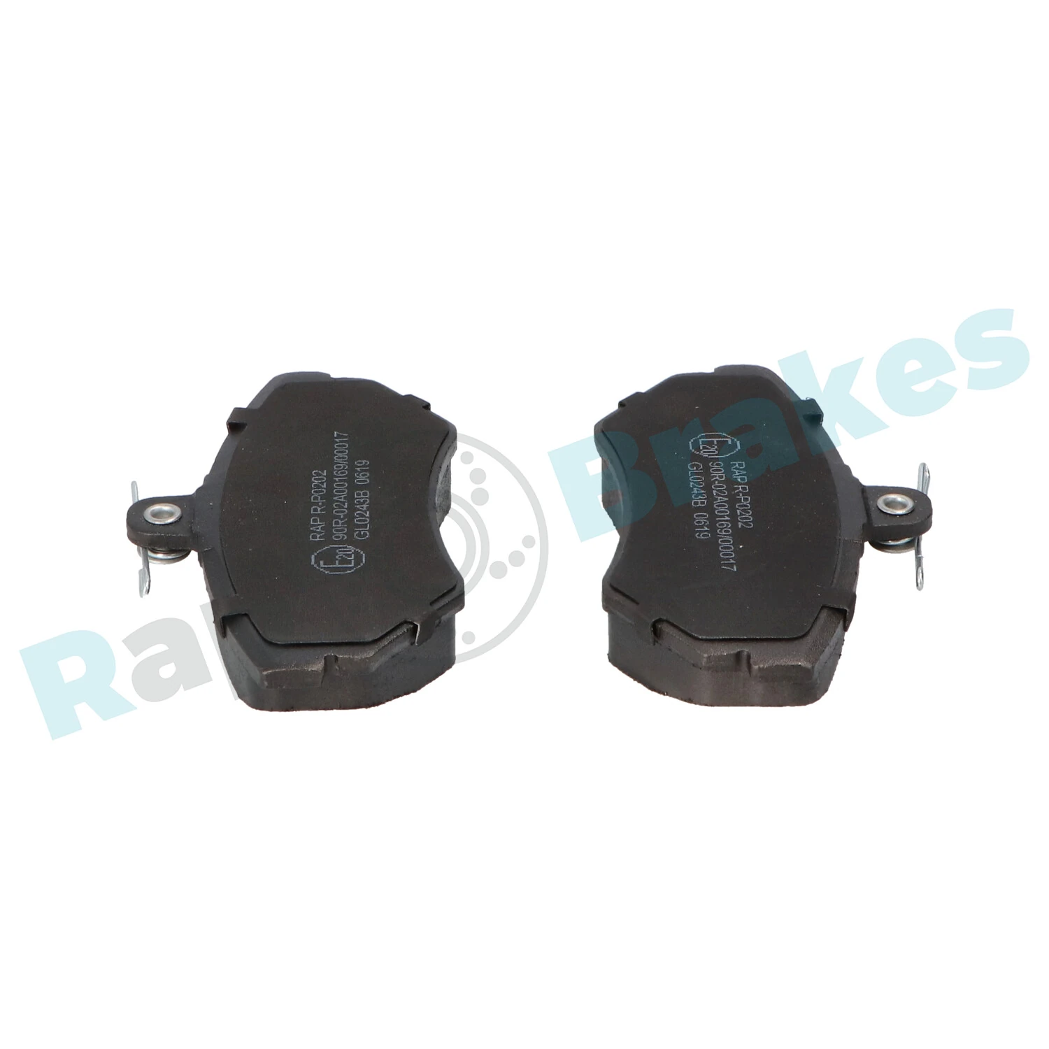Brake Pad Set, disc brake R-P0202