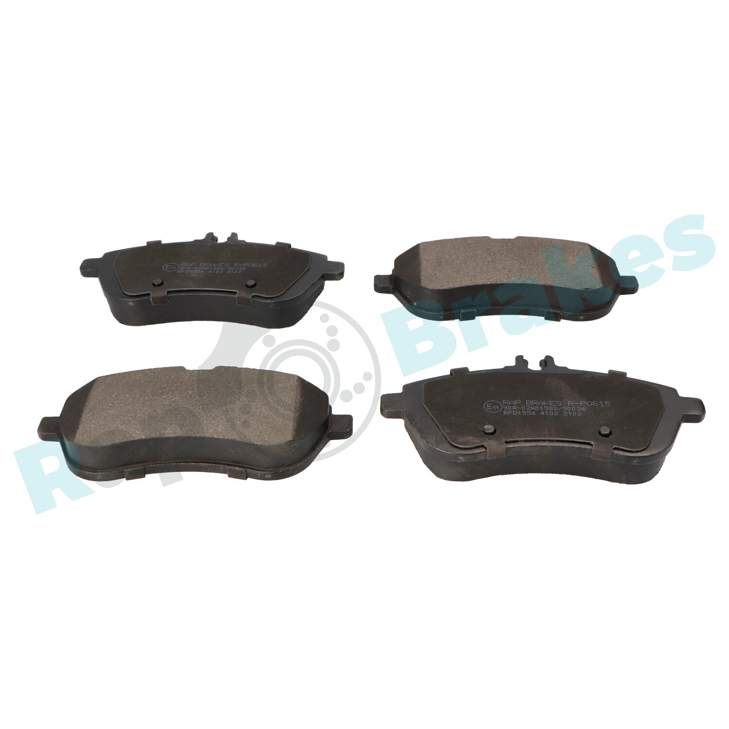 Brake Pad Set, disc brake R-P0615