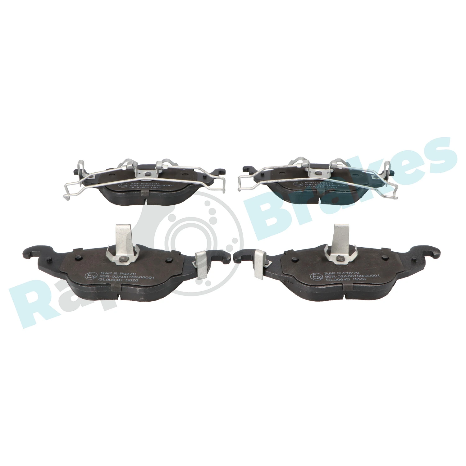 Brake Pad Set, disc brake R-P0270
