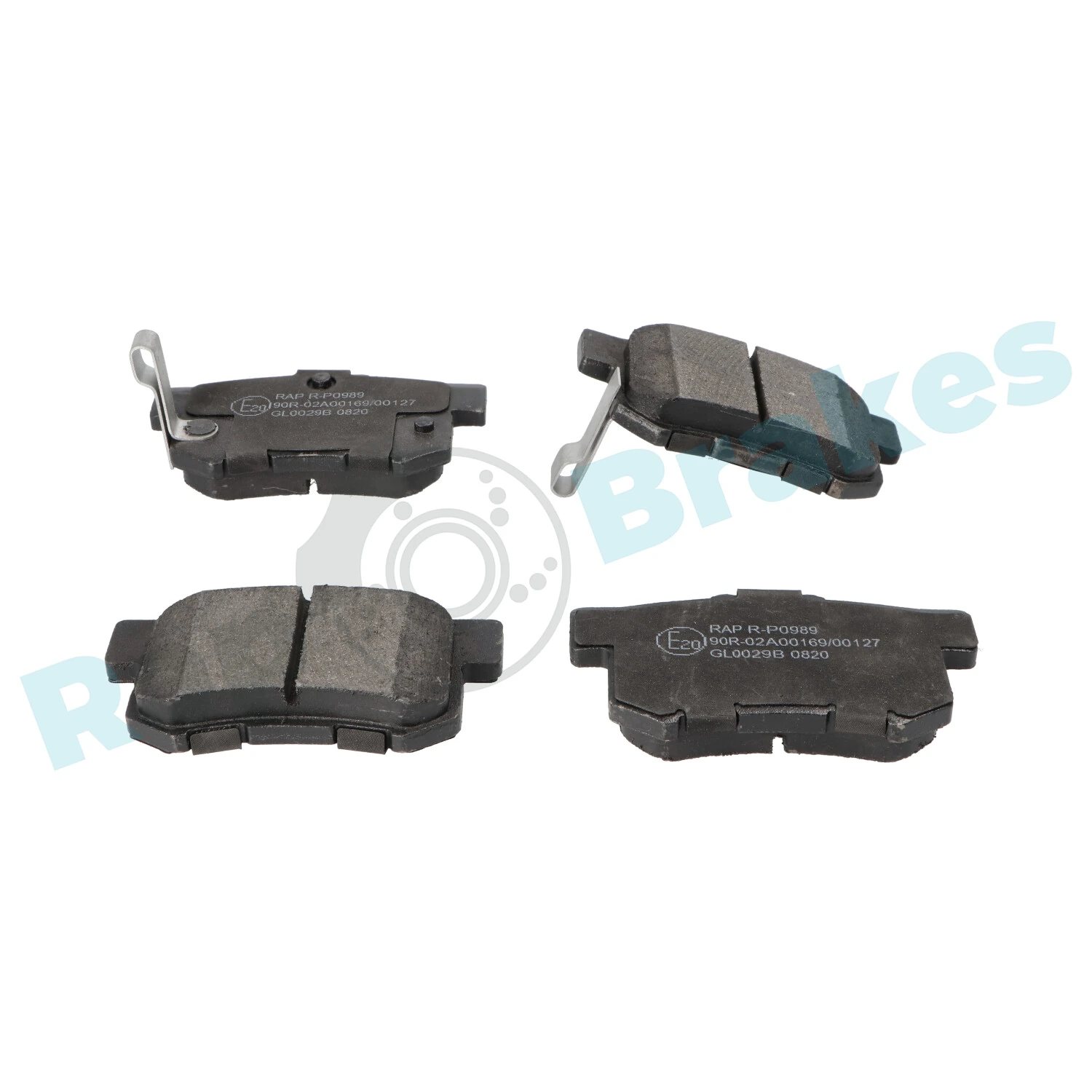 Brake Pad Set, disc brake R-P0989