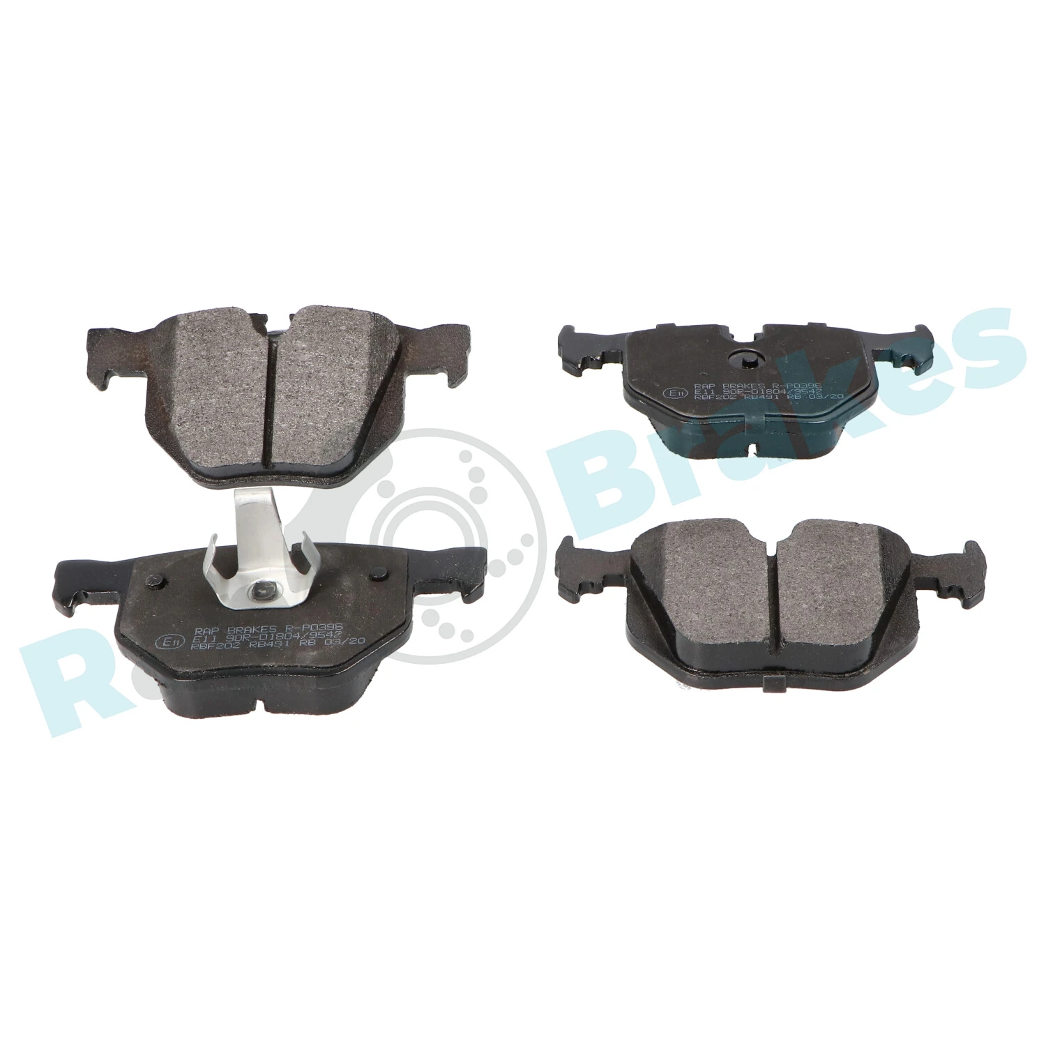 Brake Pad Set, disc brake R-P0396