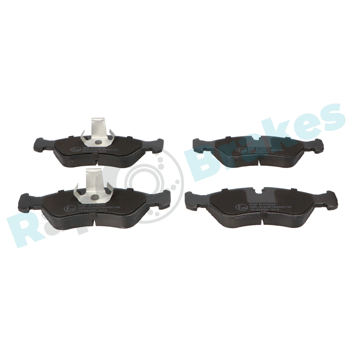 Brake Pad Set, disc brake R-P0229