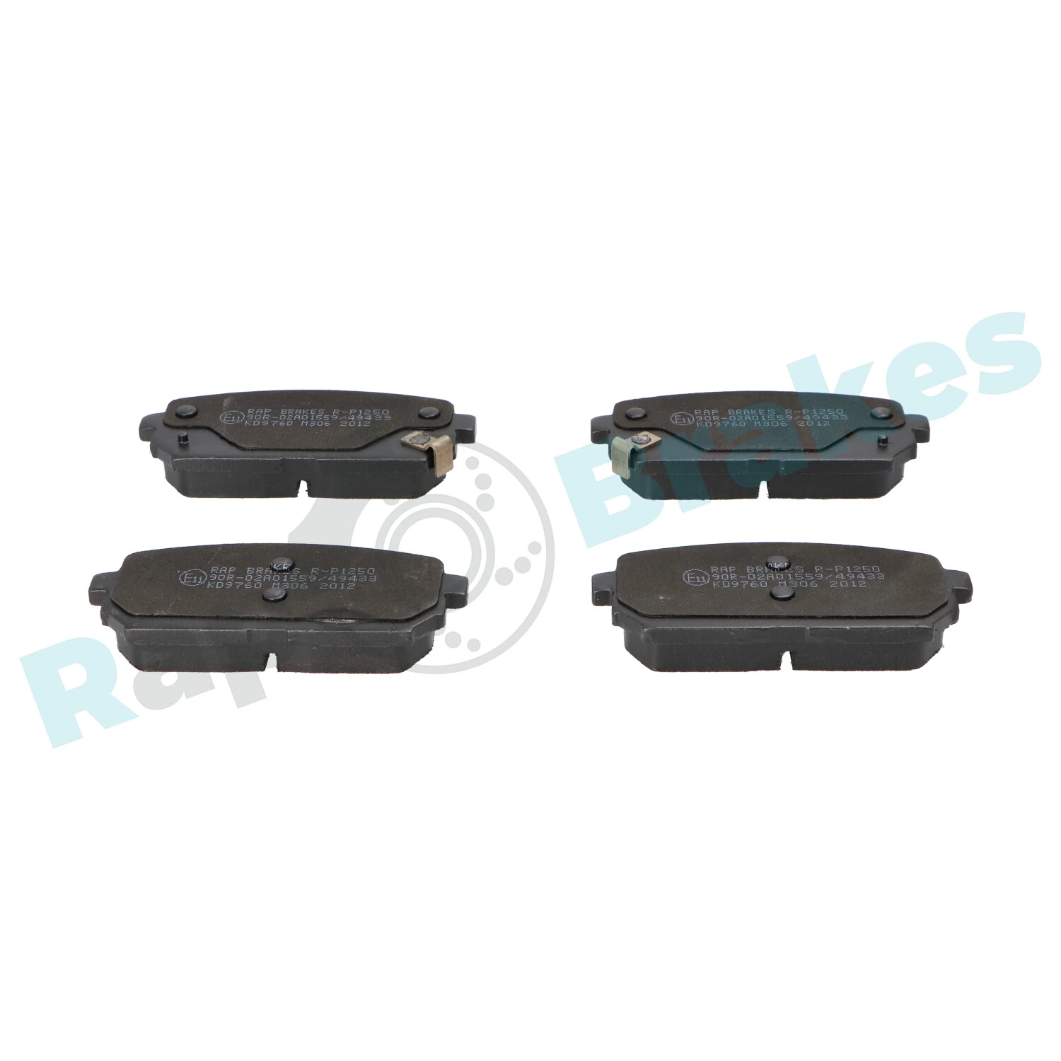 Brake Pad Set, disc brake R-P1250