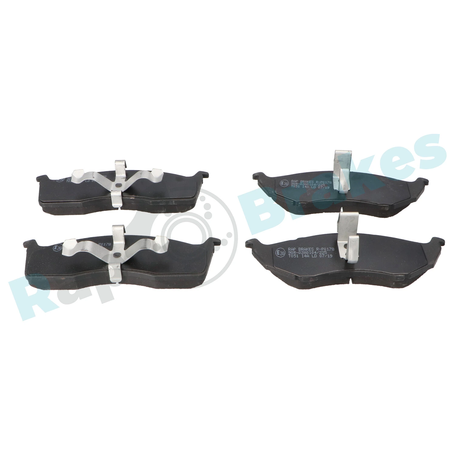 Brake Pad Set, disc brake R-P0178