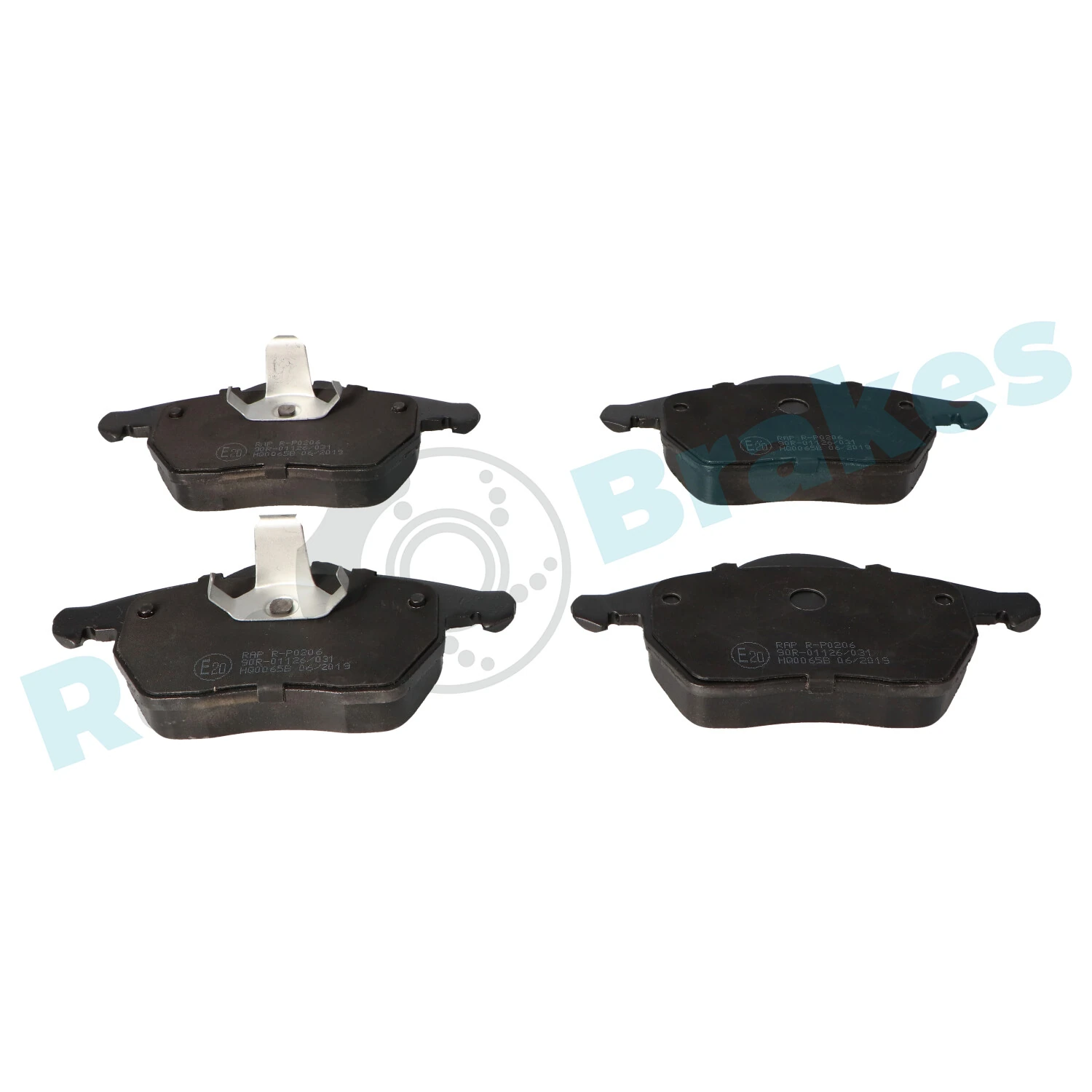 Brake Pad Set, disc brake R-P0206