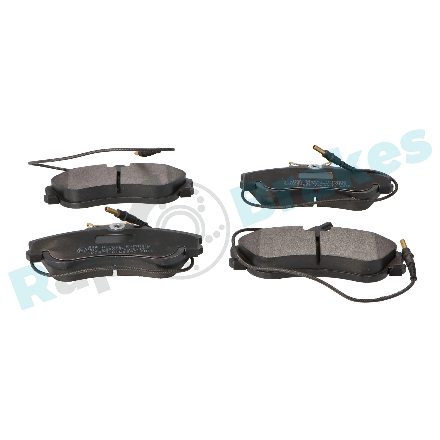 Brake Pad Set, disc brake R-P0332