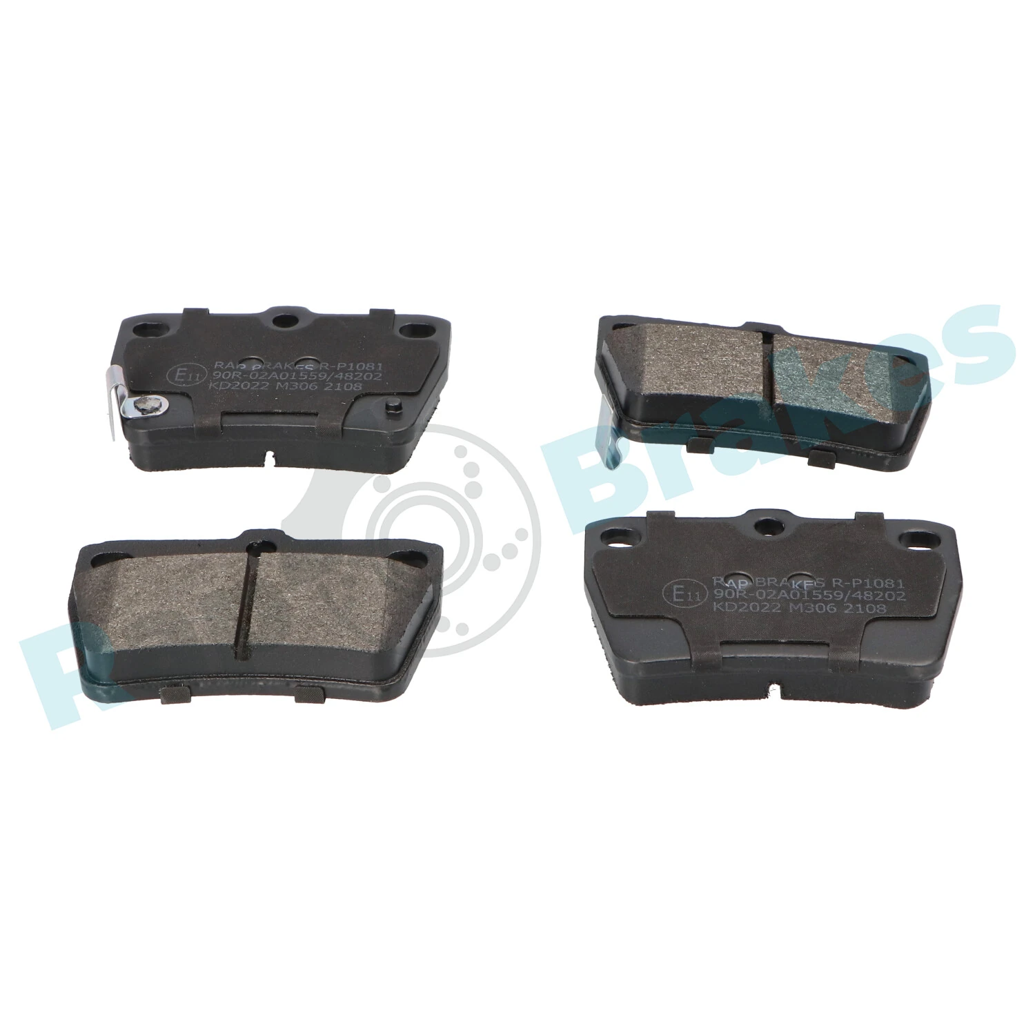 Brake Pad Set, disc brake R-P1081