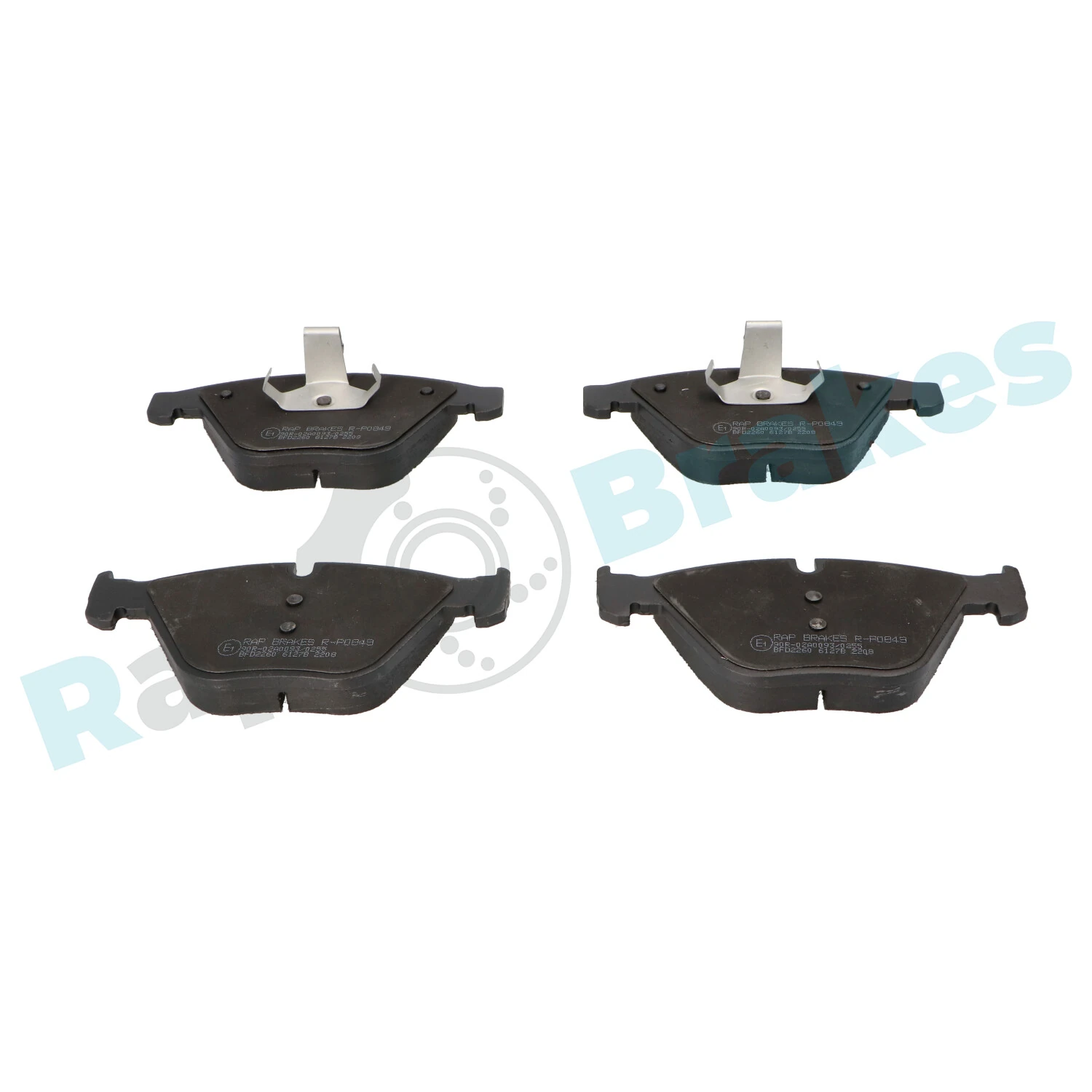 Brake Pad Set, disc brake R-P0849