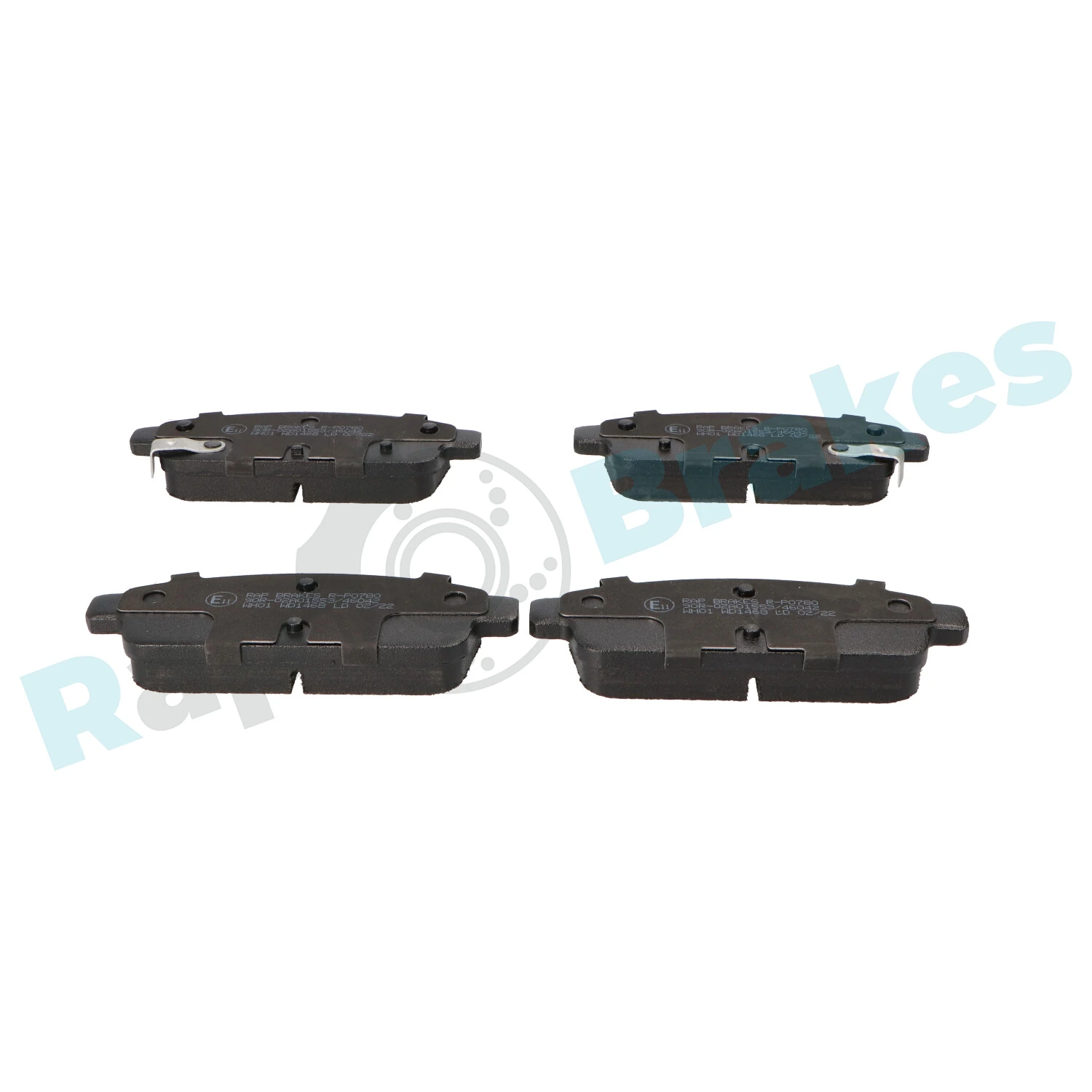 Brake Pad Set, disc brake R-P0780