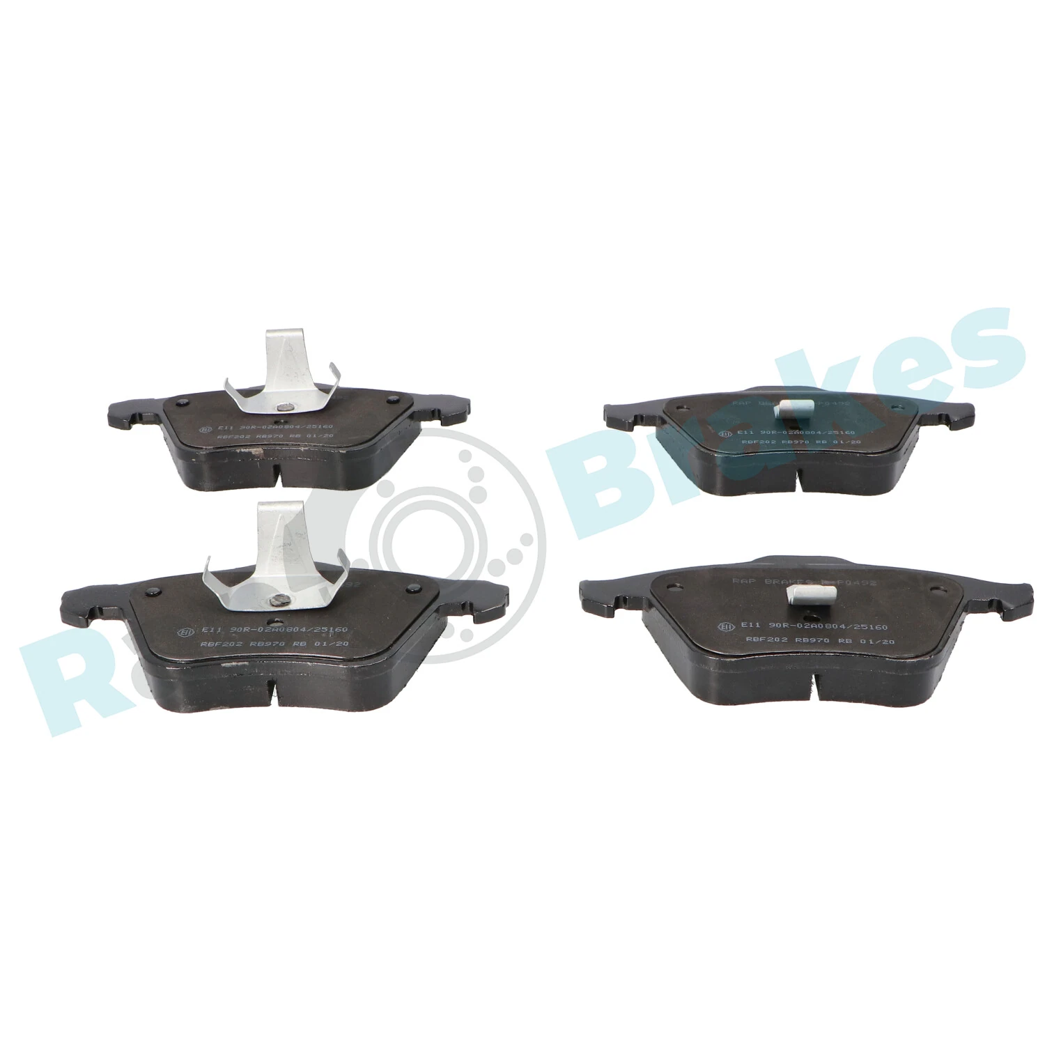 Brake Pad Set, disc brake R-P0492