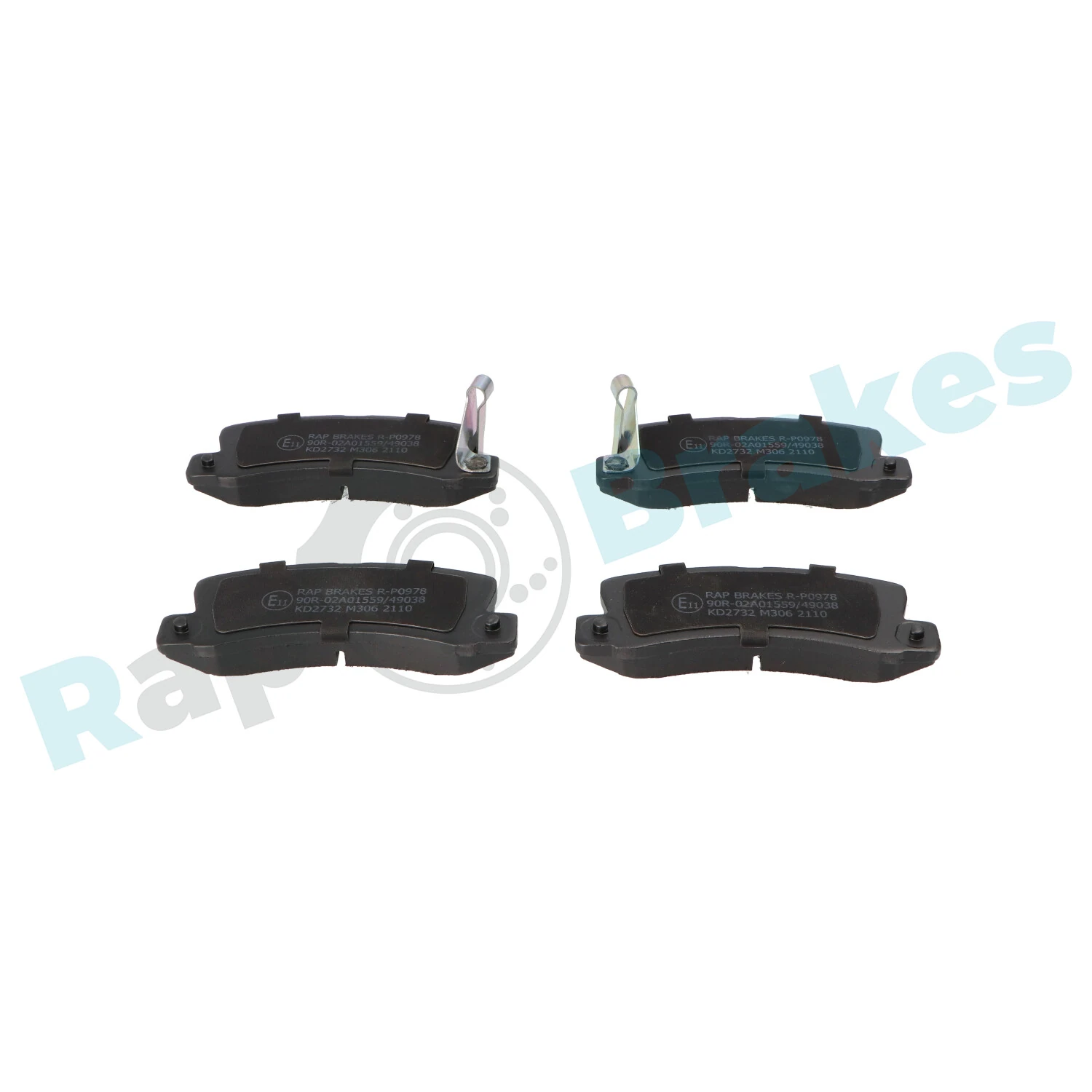 Brake Pad Set, disc brake R-P0978