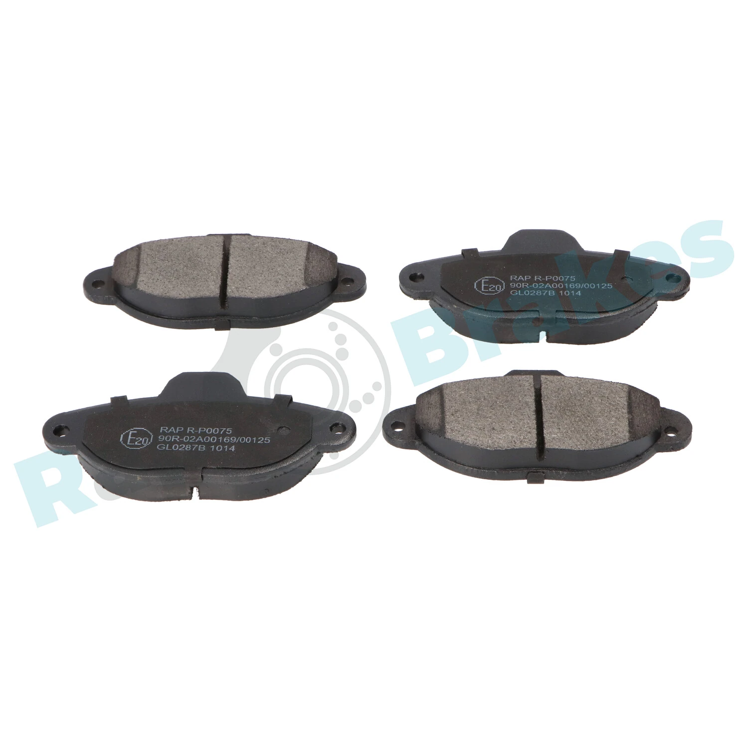 Brake Pad Set, disc brake R-P0075