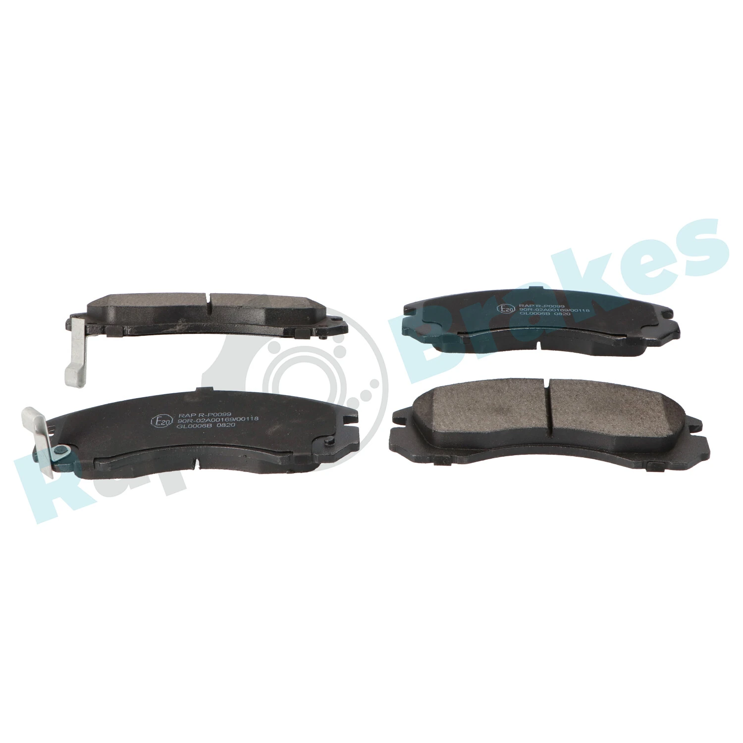 Brake Pad Set, disc brake R-P0099