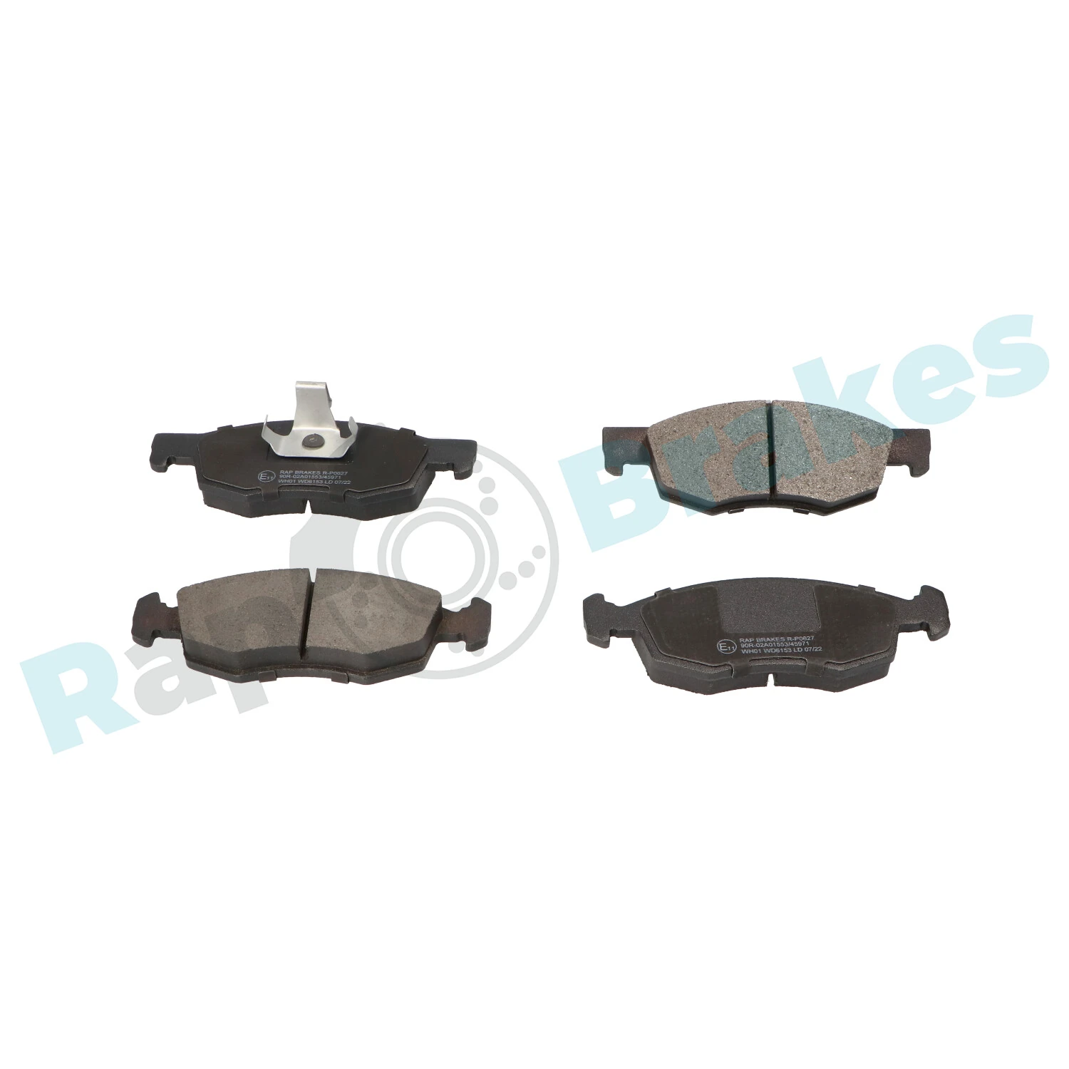 Brake Pad Set, disc brake R-P0627