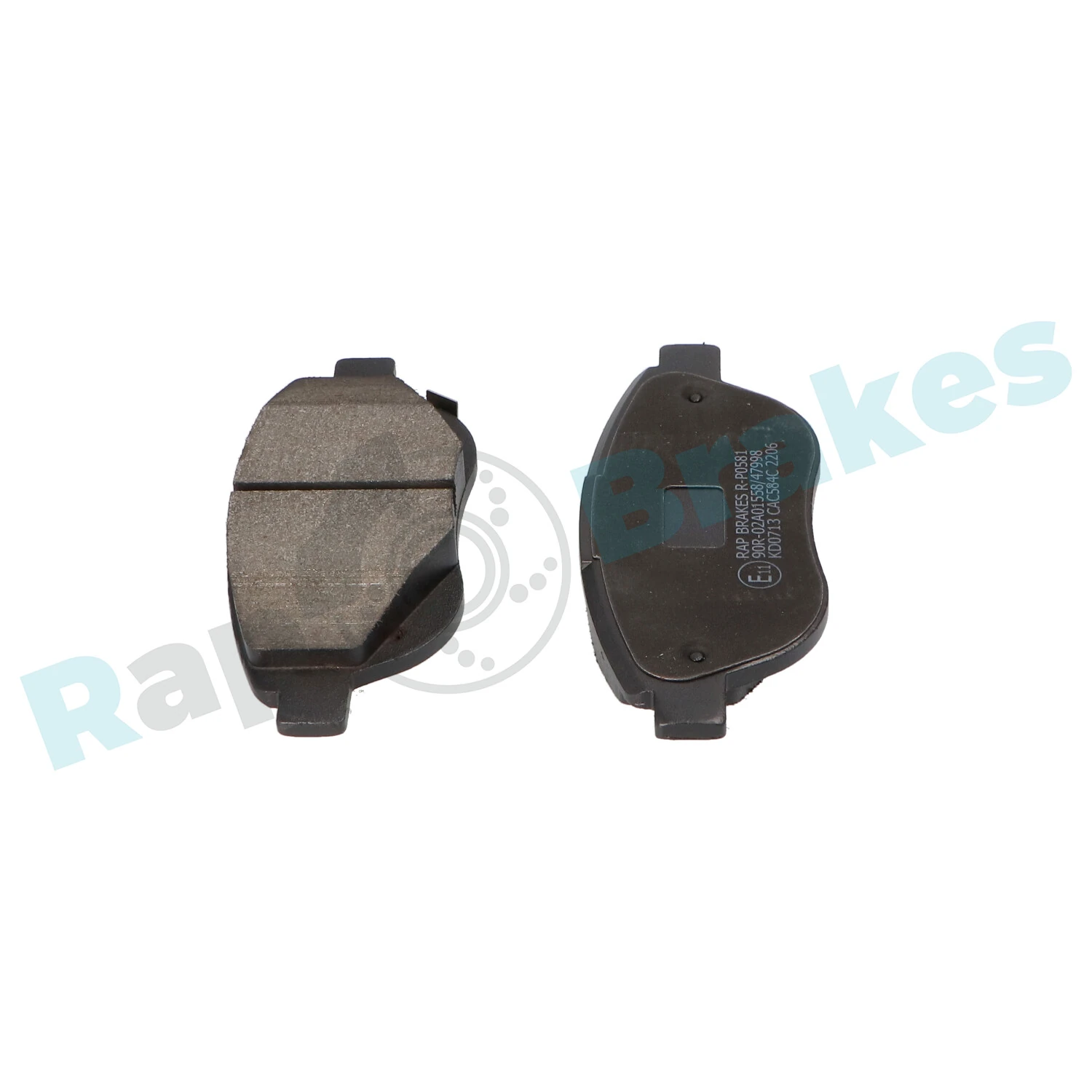 Brake Pad Set, disc brake R-P0581