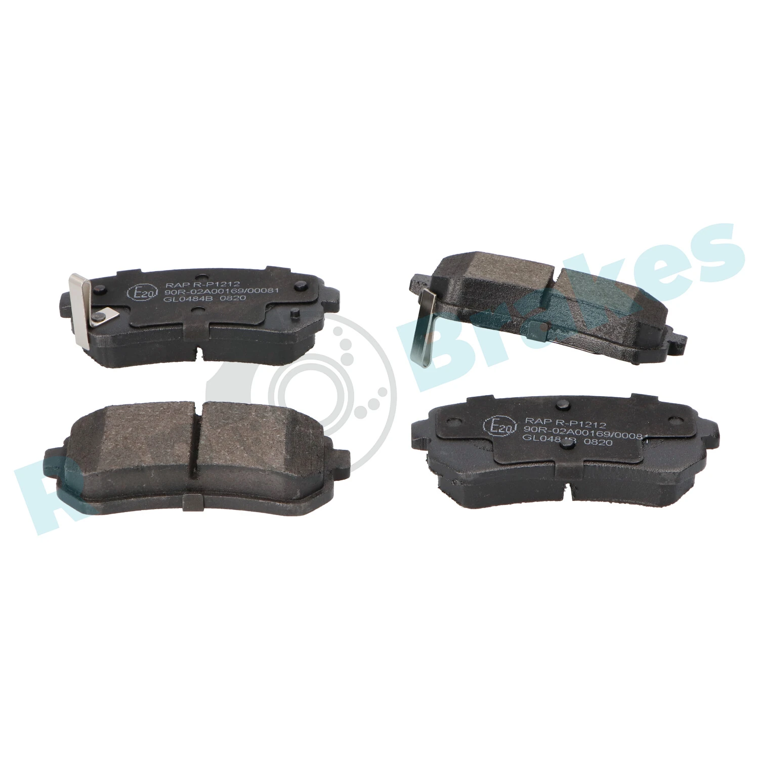 Brake Pad Set, disc brake R-P1212