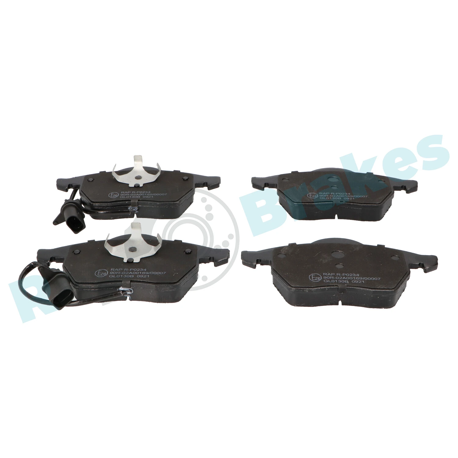 Brake Pad Set, disc brake R-P0234
