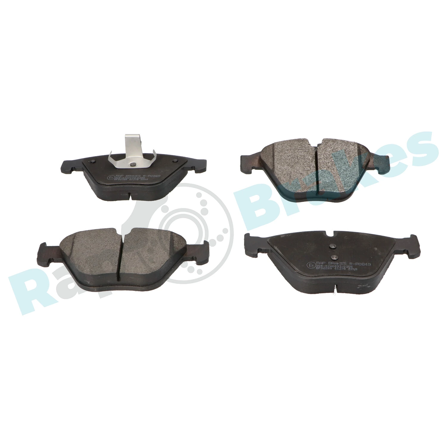 Brake Pad Set, disc brake R-P0849