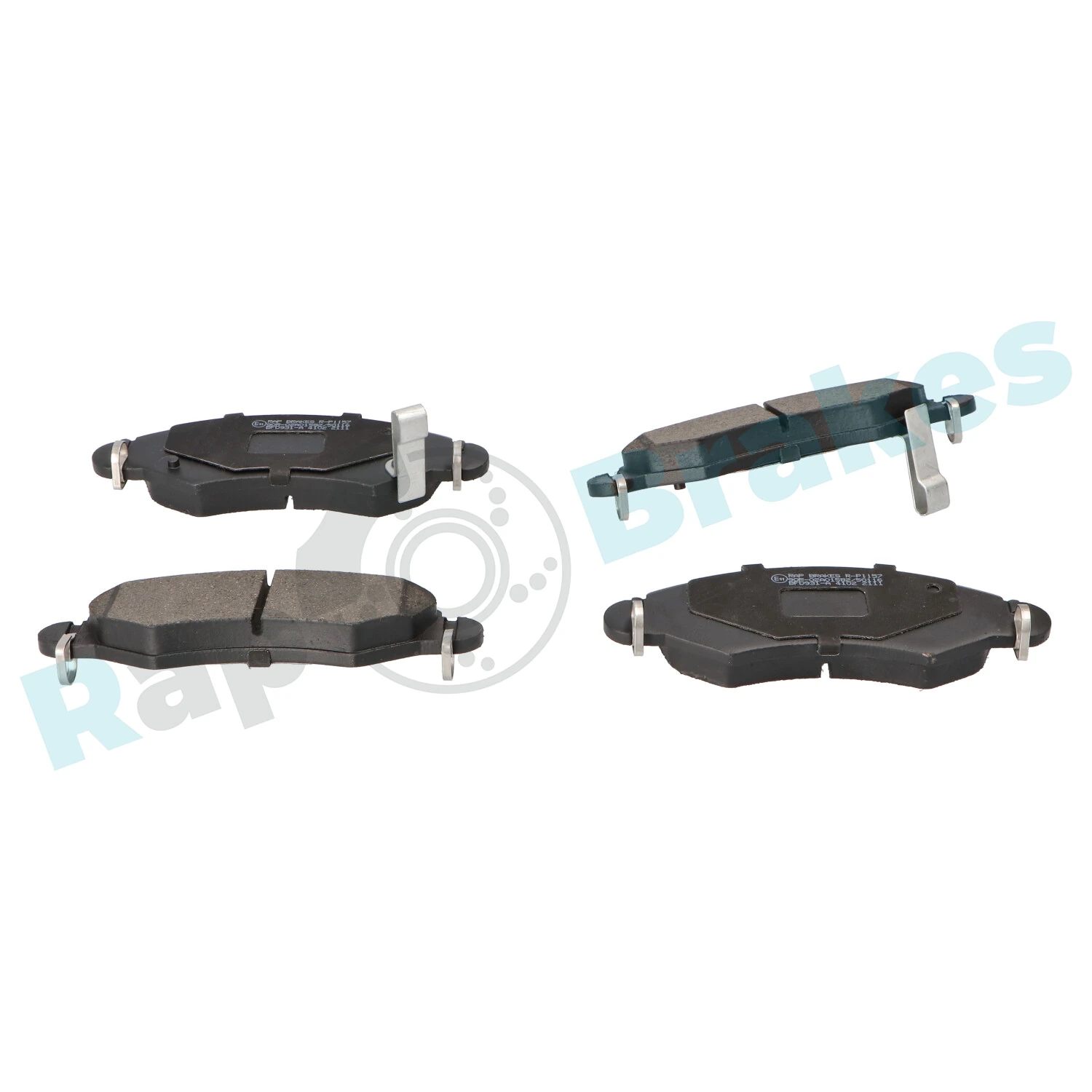 Brake Pad Set, disc brake R-P1157