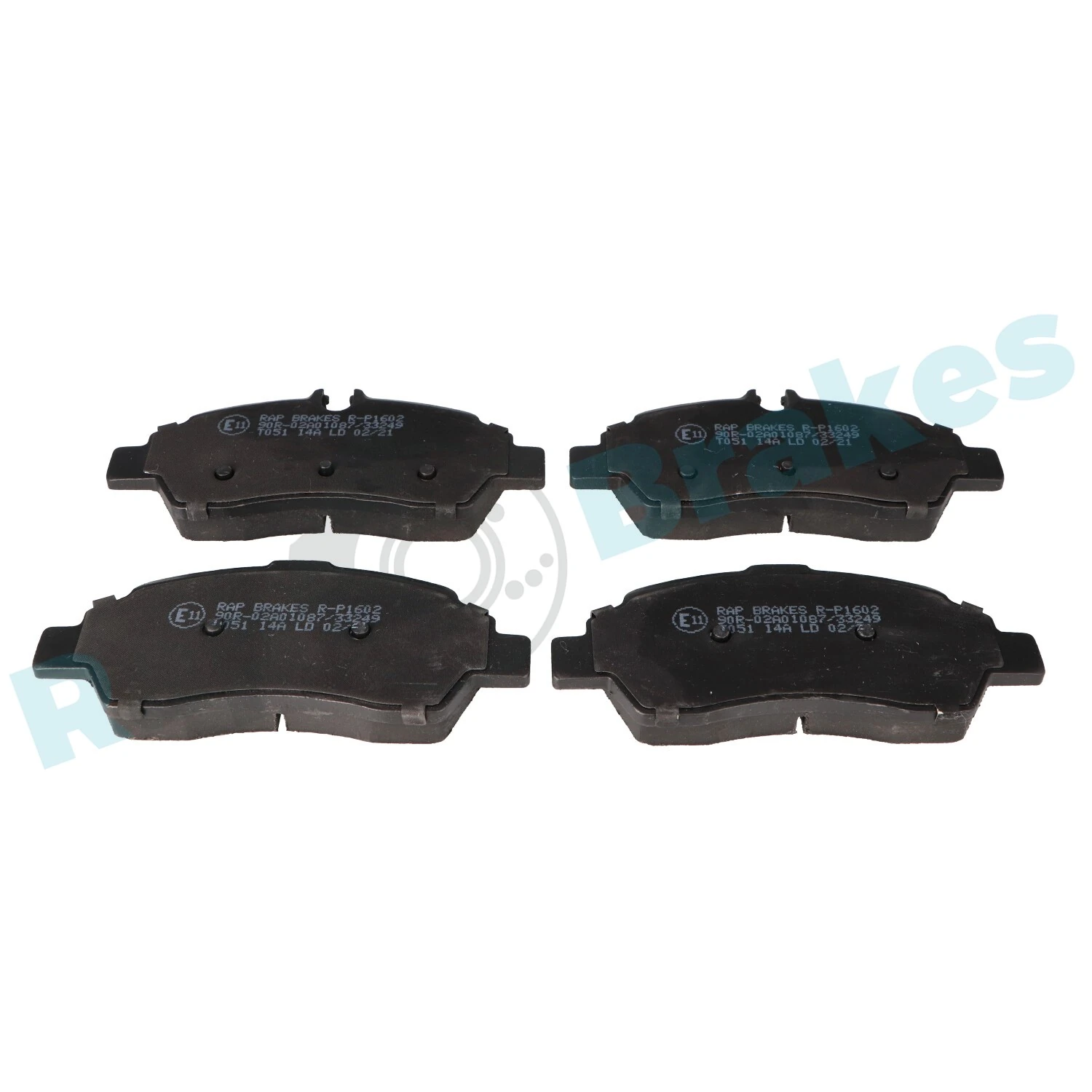 Brake Pad Set, disc brake R-P1602