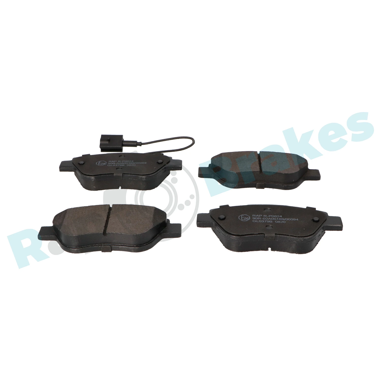 Brake Pad Set, disc brake R-P0624