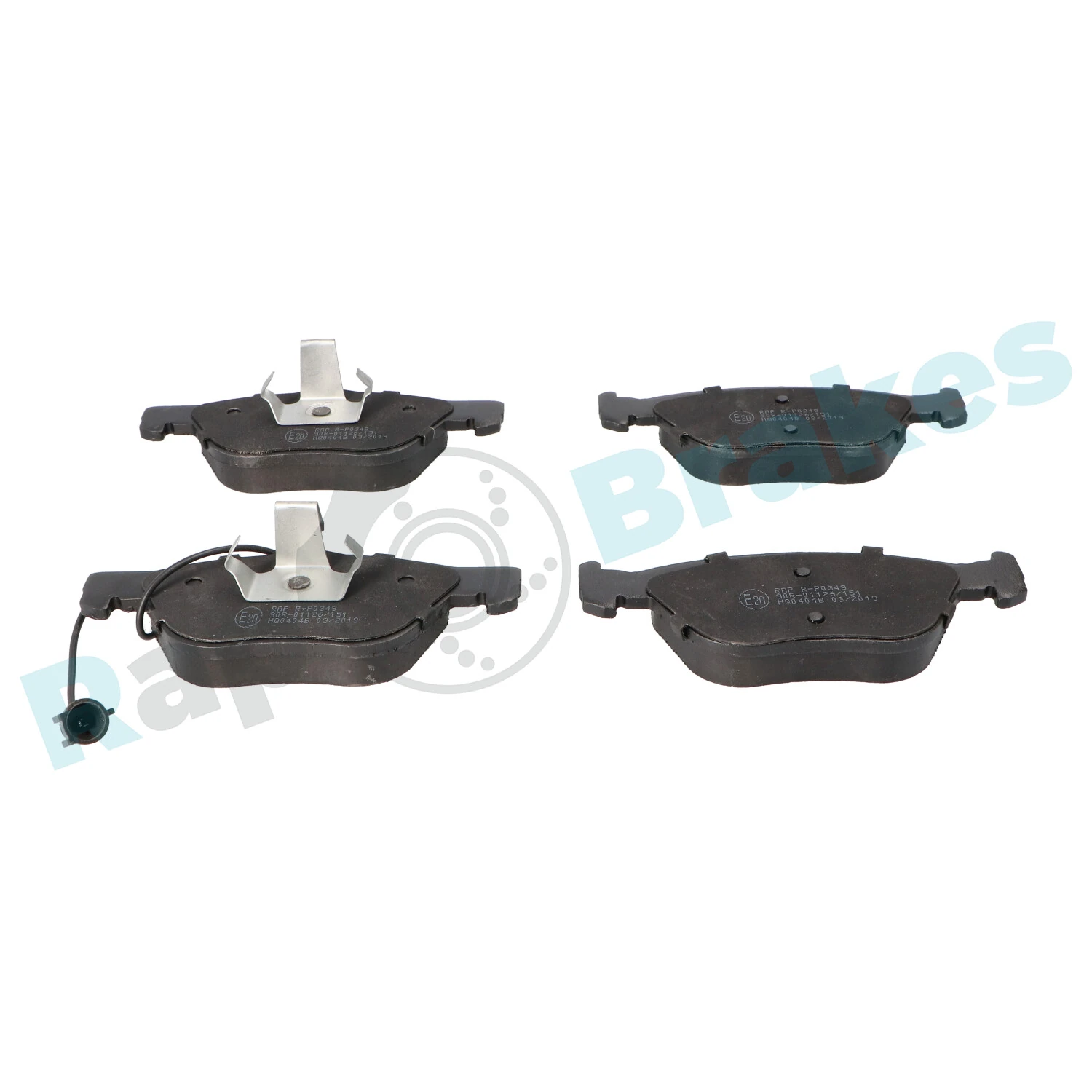 Brake Pad Set, disc brake R-P0349