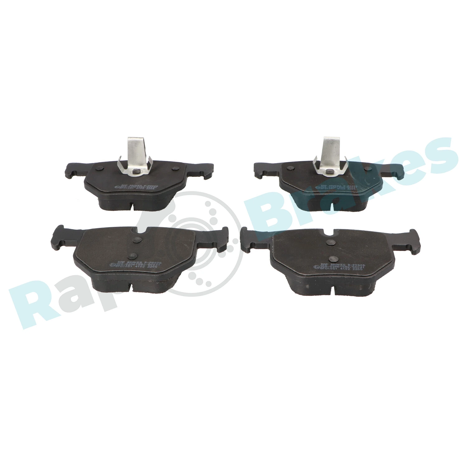 Brake Pad Set, disc brake R-P0606