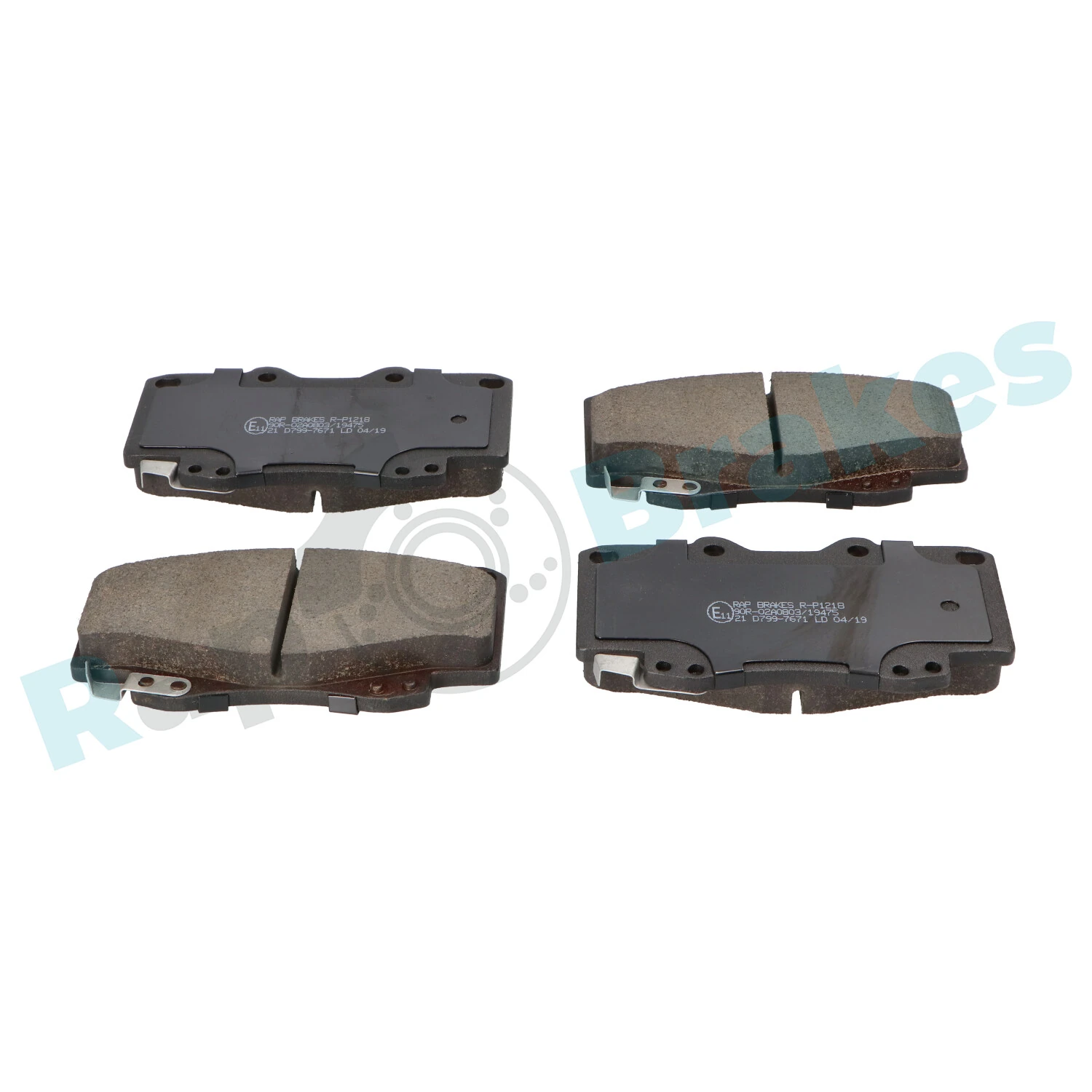 Brake Pad Set, disc brake R-P1218