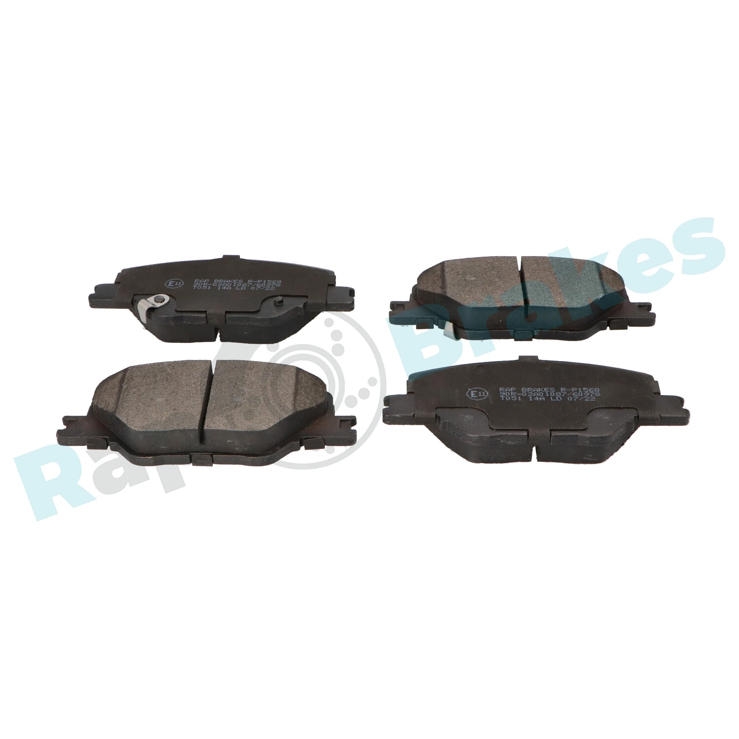 Brake Pad Set, disc brake R-P1568