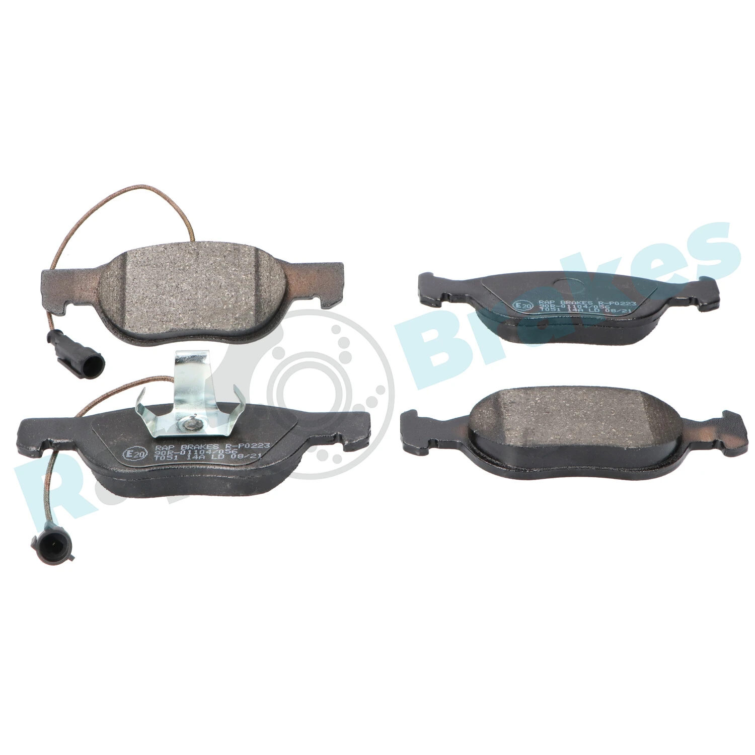 Brake Pad Set, disc brake R-P0223