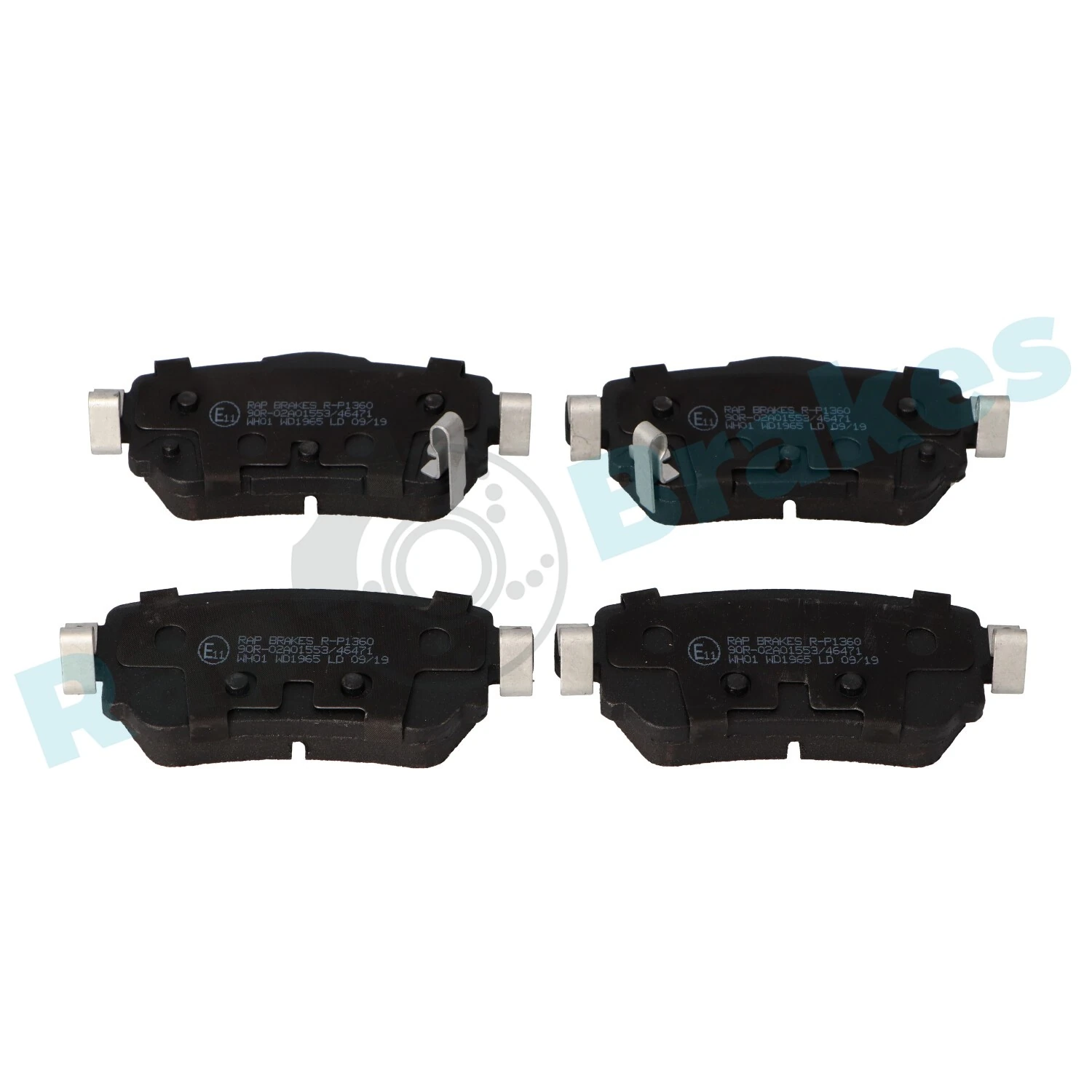 Brake Pad Set, disc brake R-P1360