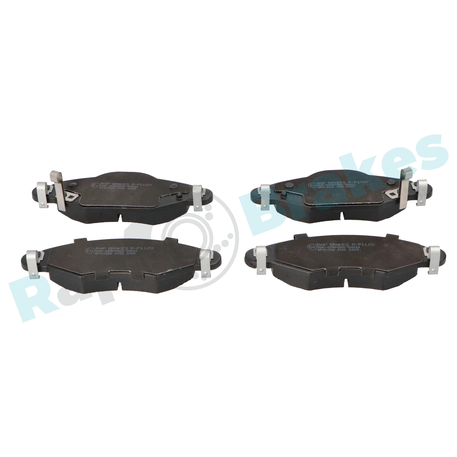 Brake Pad Set, disc brake R-P1120